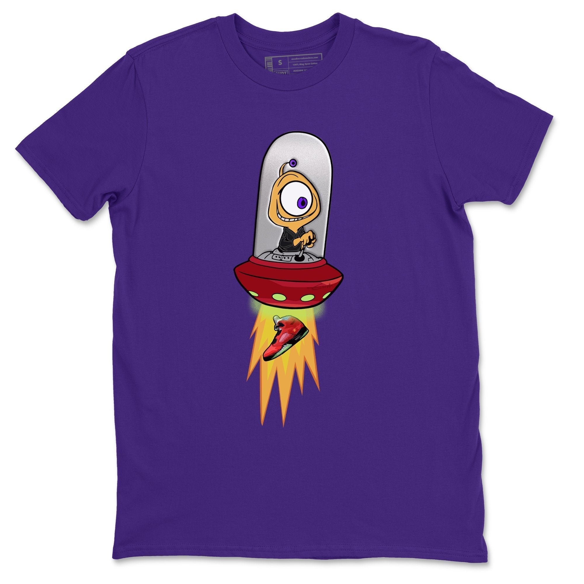 Jordan 5 What The Shirt To Match Jordans Alien Sneaker Tees Jordan 5 What The Drip Gear Zone Sneaker Matching Clothing Unisex Shirts