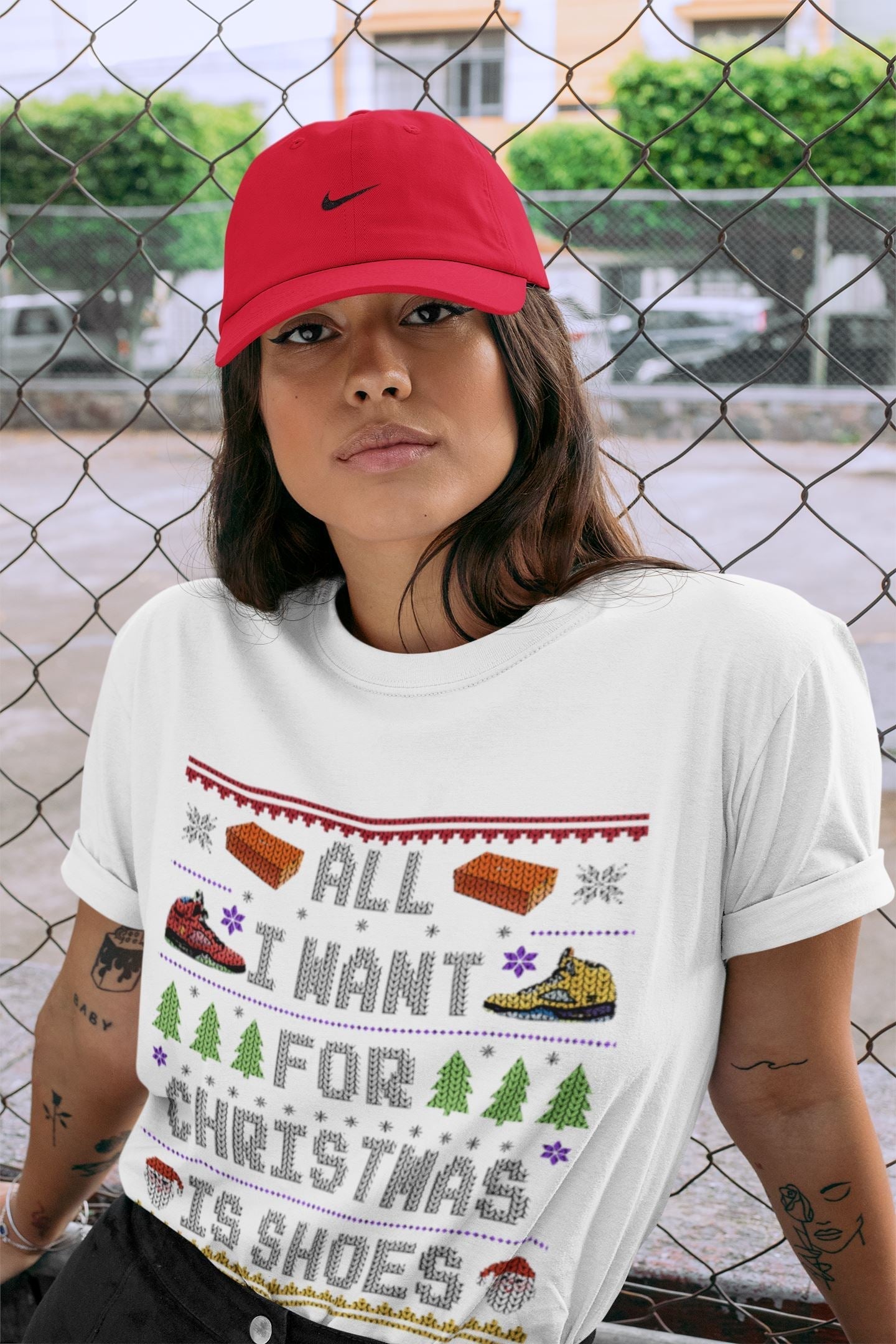 Jordan 5 What The Shirt To Match Jordans All i want for christmas is shoes Sneaker Tees Jordan 5 What The Drip Gear Zone Sneaker Matching Clothing Unisex Shirts