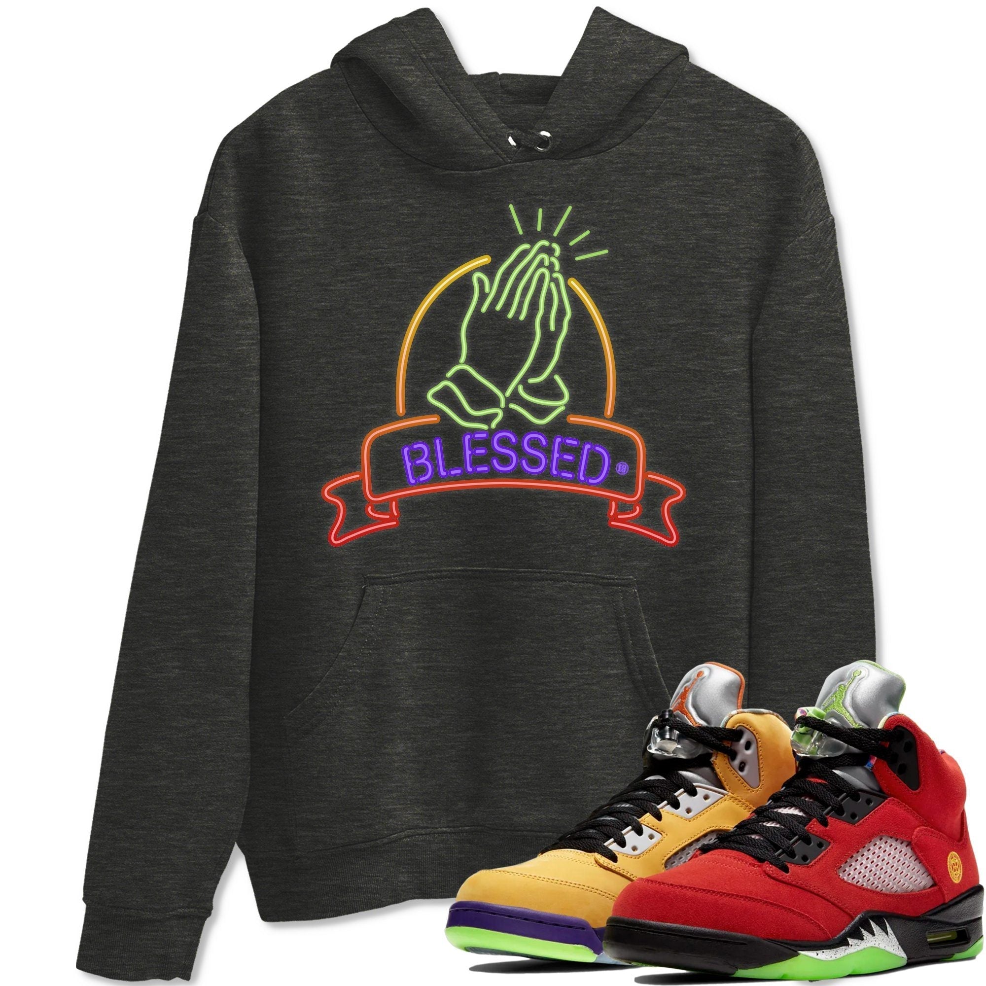 Jordan 5 What The Shirt To Match Jordans Blessed Sneaker Tees Jordan 5 What The Drip Gear Zone Sneaker Matching Clothing Unisex Shirts