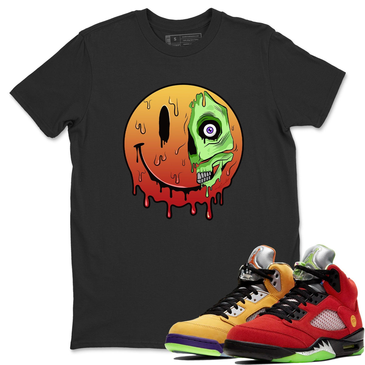 Jordan 5 What The Shirt To Match Jordans Dead Inside Sneaker Tees Jordan 5 What The Drip Gear Zone Sneaker Matching Clothing Unisex Shirts