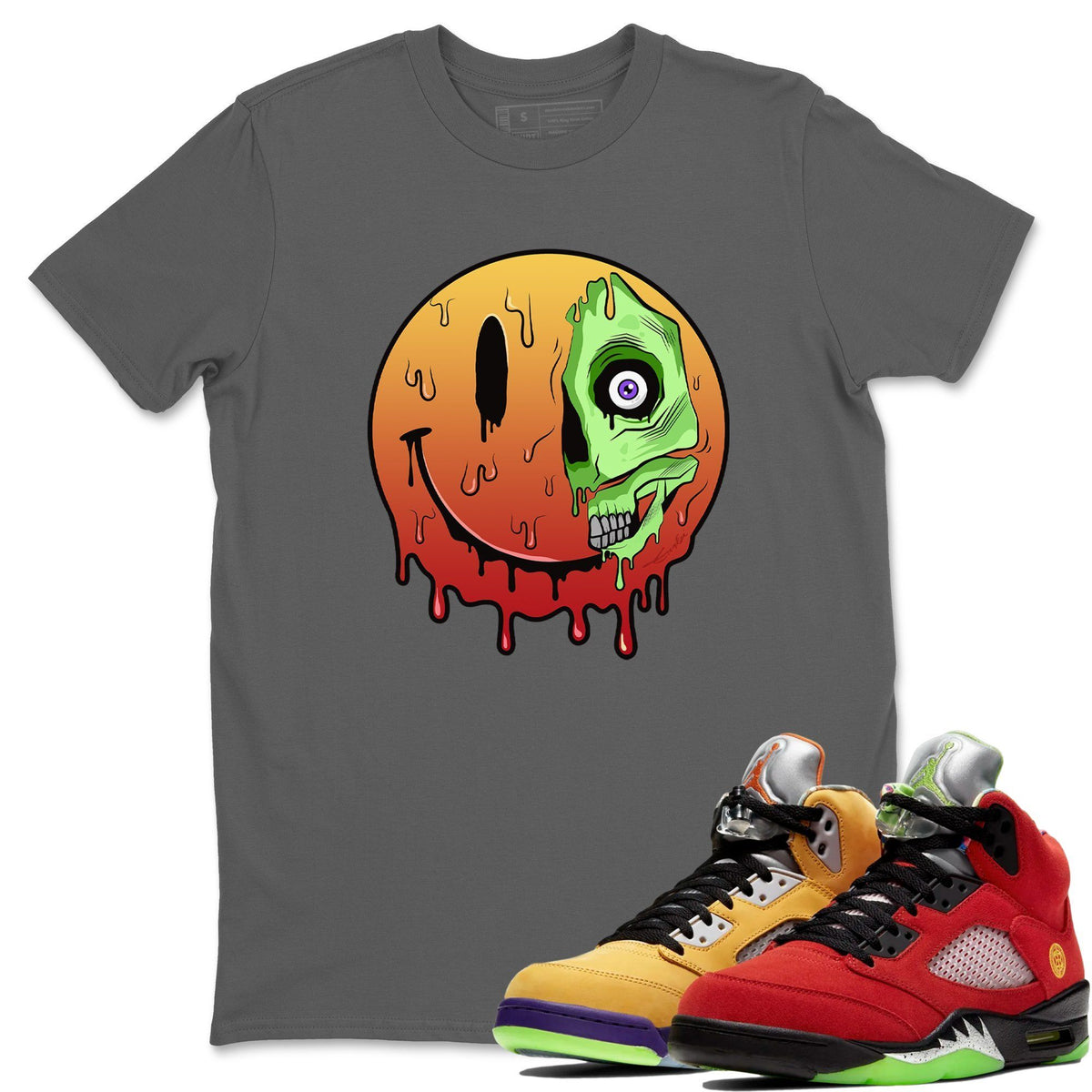Jordan 5 What The Shirt To Match Jordans Dead Inside Sneaker Tees Jordan 5 What The Drip Gear Zone Sneaker Matching Clothing Unisex Shirts