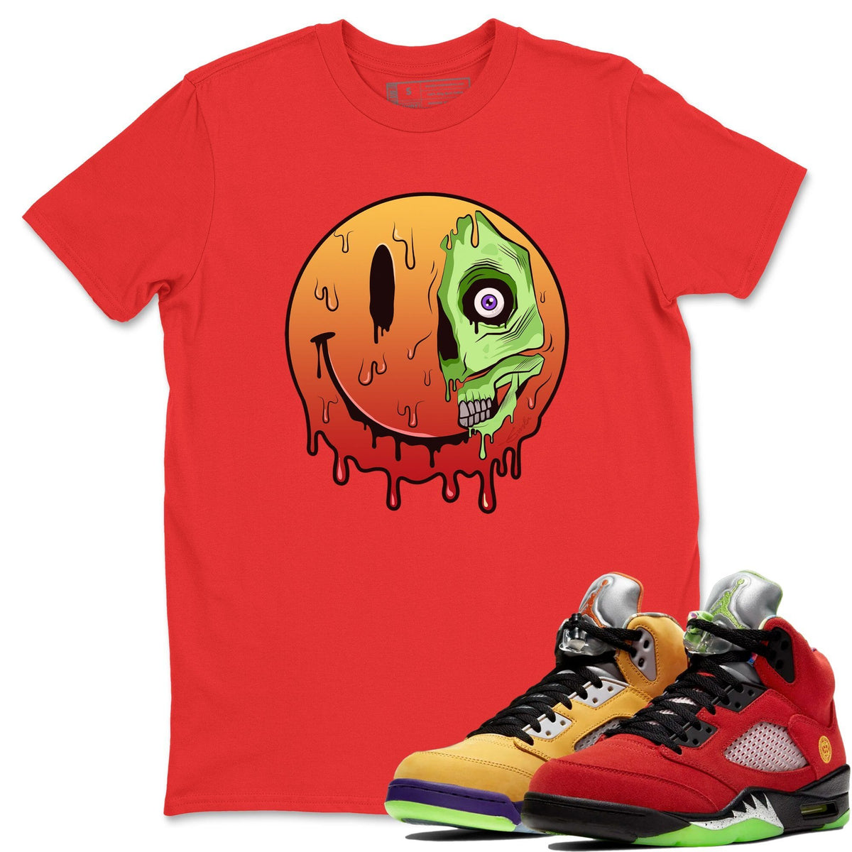 Jordan 5 What The Shirt To Match Jordans Dead Inside Sneaker Tees Jordan 5 What The Drip Gear Zone Sneaker Matching Clothing Unisex Shirts