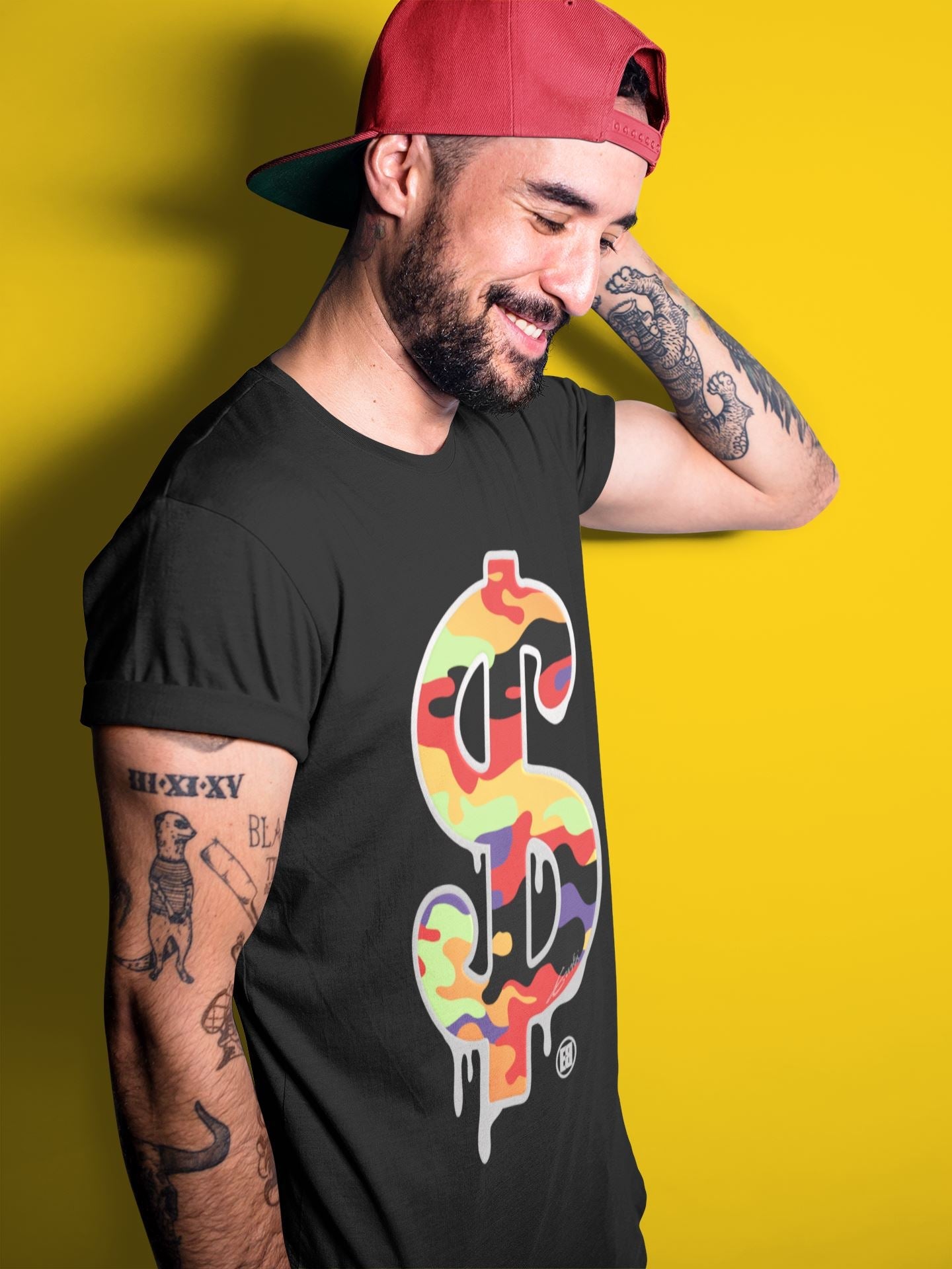 Jordan 5 What The Shirt To Match Jordans Dollar Camo Sneaker Tees Jordan 5 What The Drip Gear Zone Sneaker Matching Clothing Unisex Shirts