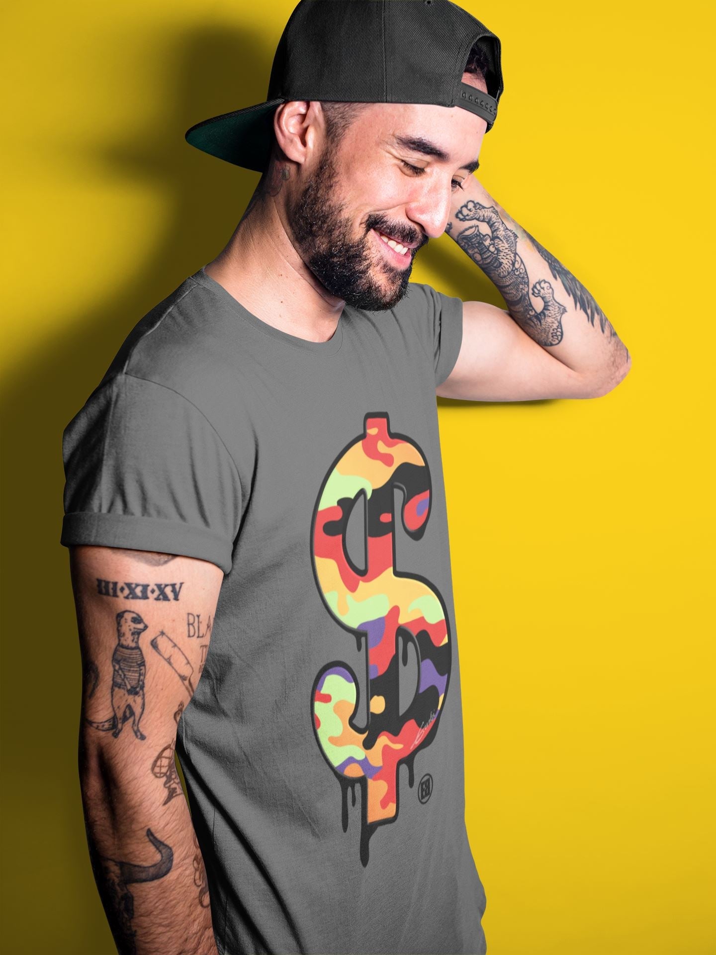 Jordan 5 What The Shirt To Match Jordans Dollar Camo Sneaker Tees Jordan 5 What The Drip Gear Zone Sneaker Matching Clothing Unisex Shirts