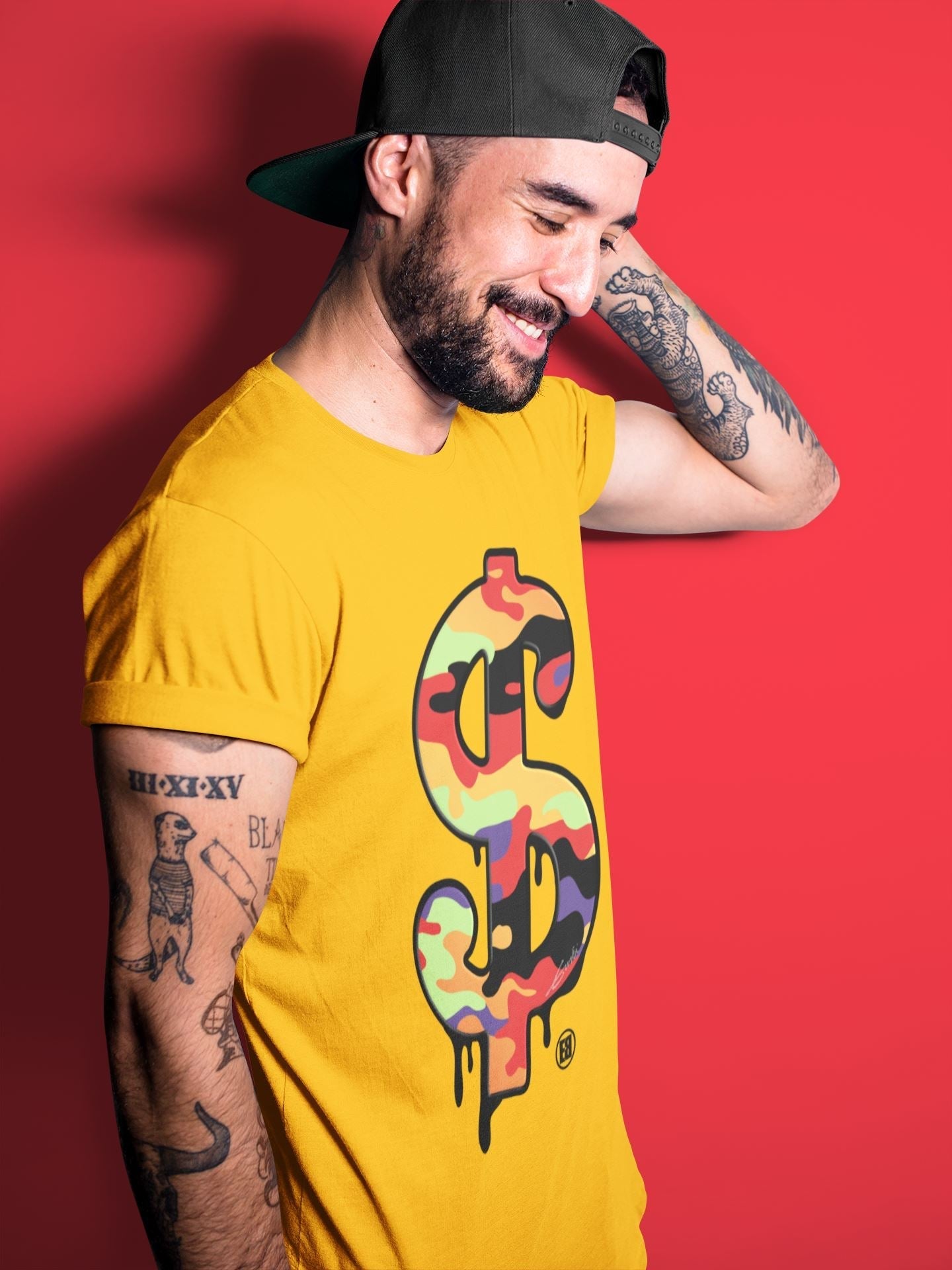 Jordan 5 What The Shirt To Match Jordans Dollar Camo Sneaker Tees Jordan 5 What The Drip Gear Zone Sneaker Matching Clothing Unisex Shirts