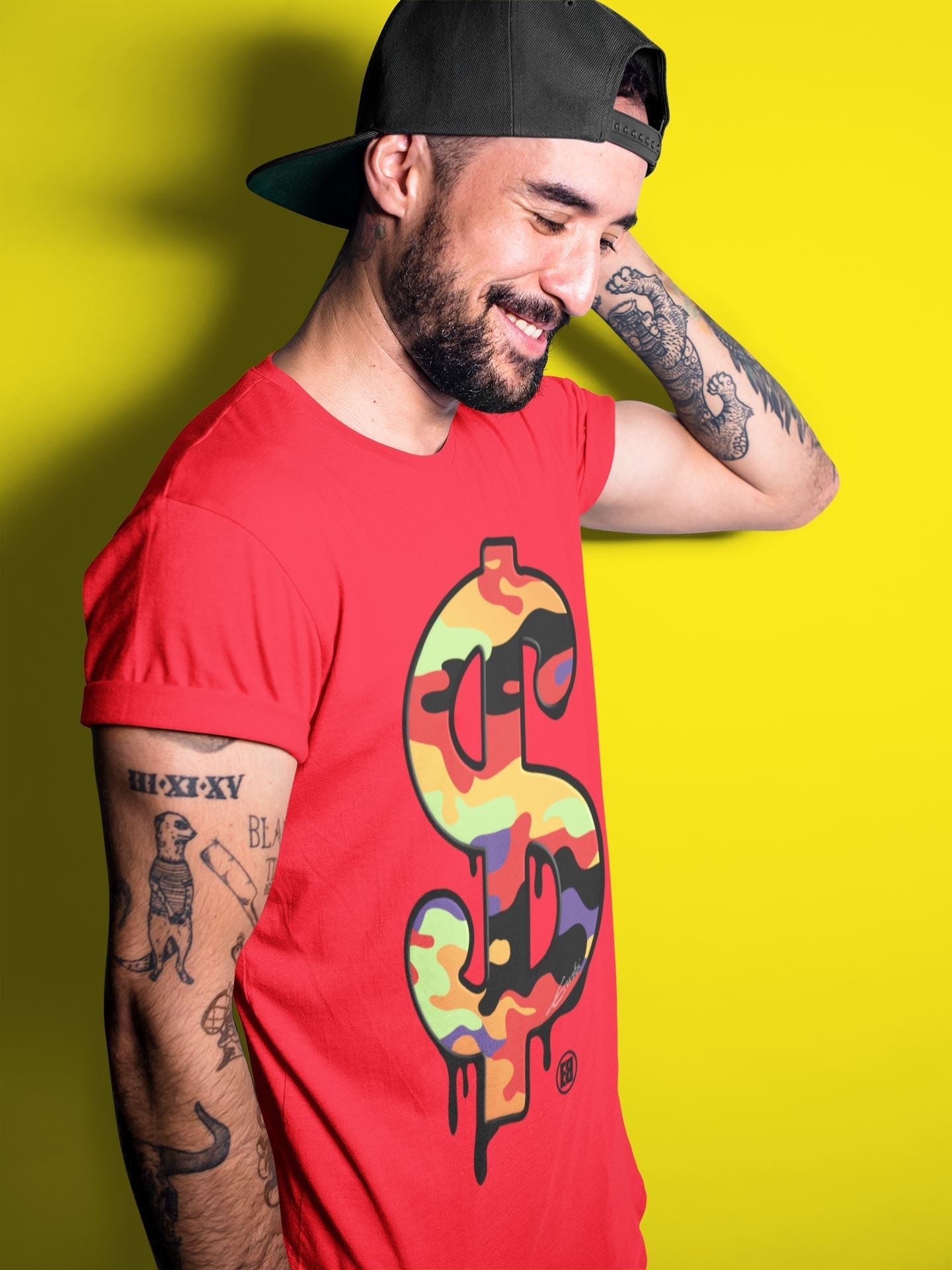 Jordan 5 What The Shirt To Match Jordans Dollar Camo Sneaker Tees Jordan 5 What The Drip Gear Zone Sneaker Matching Clothing Unisex Shirts