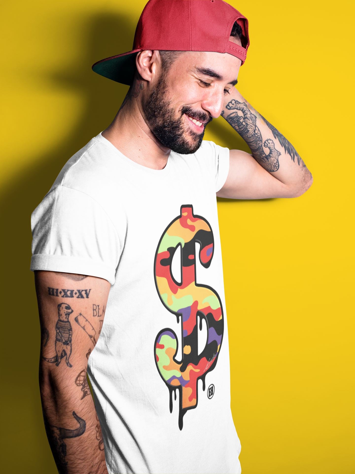 Jordan 5 What The Shirt To Match Jordans Dollar Camo Sneaker Tees Jordan 5 What The Drip Gear Zone Sneaker Matching Clothing Unisex Shirts