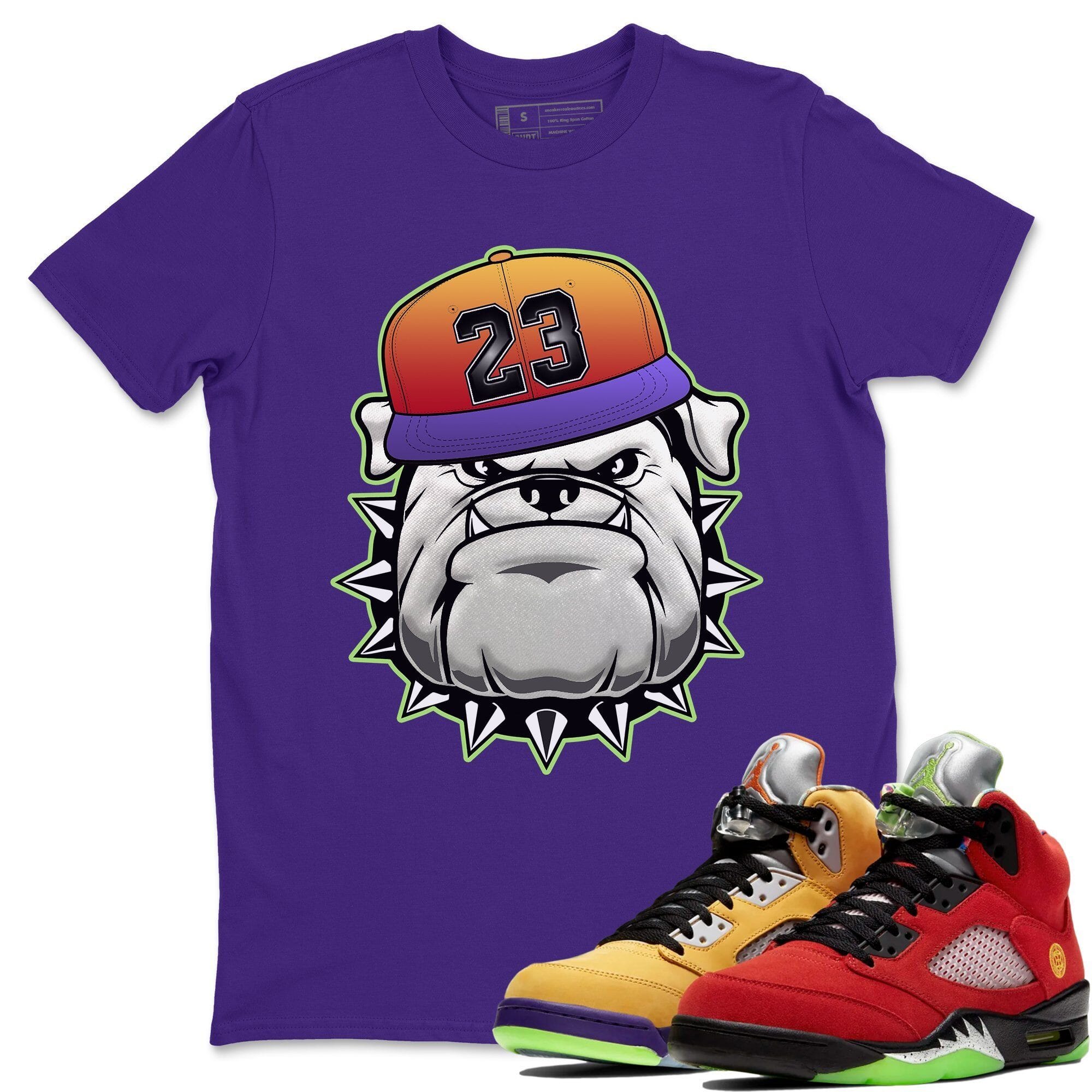 Jordan 5 What The Shirt To Match Jordans English Bulldog Sneaker Tees Jordan 5 What The Drip Gear Zone Sneaker Matching Clothing Unisex Shirts