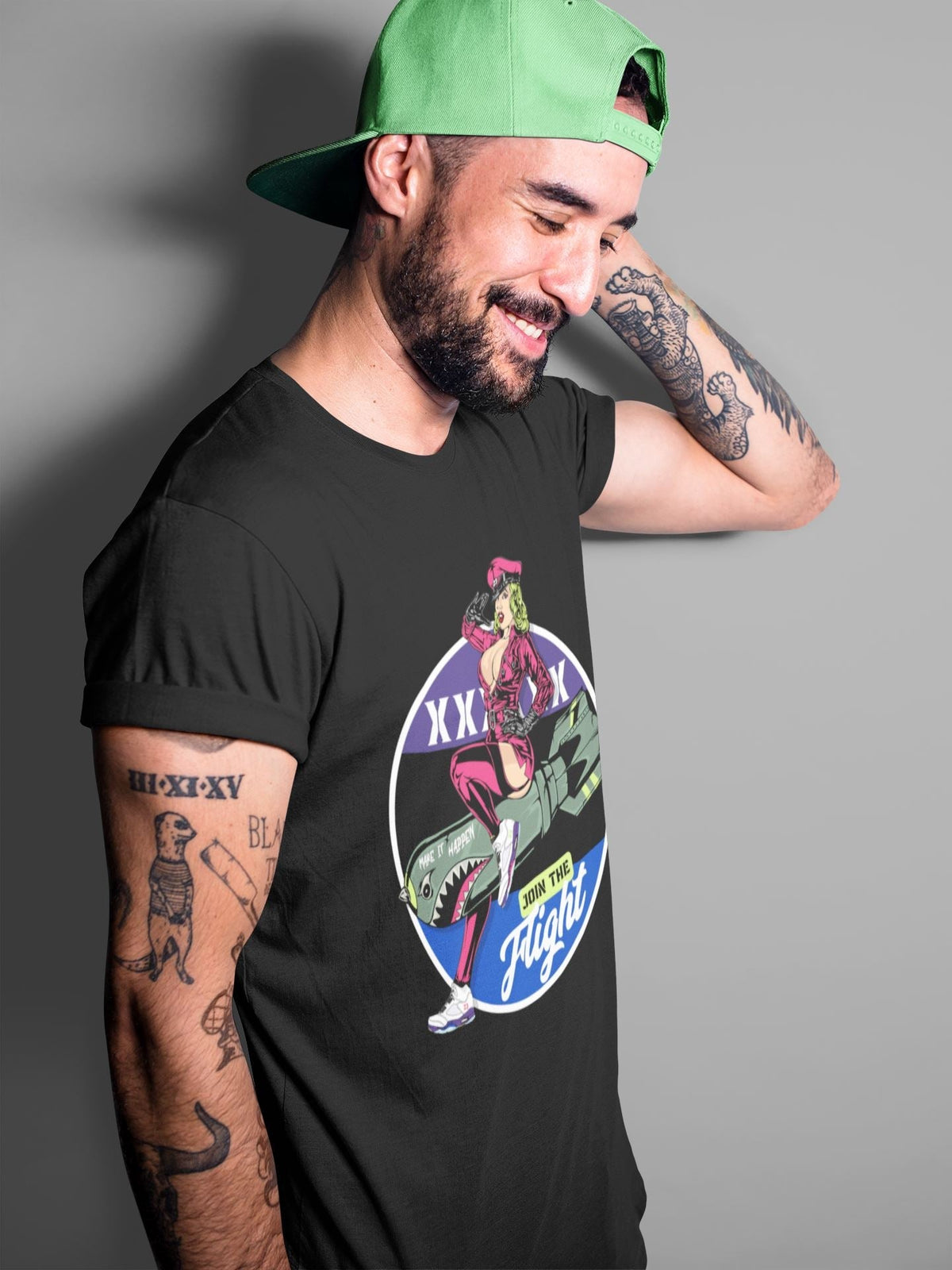 Jordan 5 Ghost Green Sneaker Matching T-Shirt Pin Up Girl Sneaker Tees Jordan 5 Ghost Green Sneaker Release Tees Crew Neck Tees