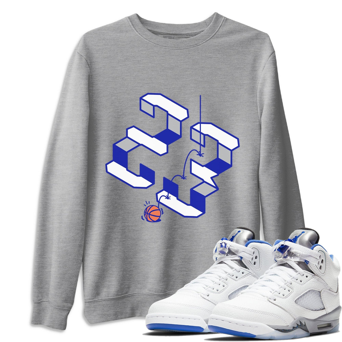 Jordan 5 Stealth Shirt To Match Jordans Steps Sneaker Tees Jordan 5 Stealth Drip Gear Zone Sneaker Matching Clothing Unisex Shirts