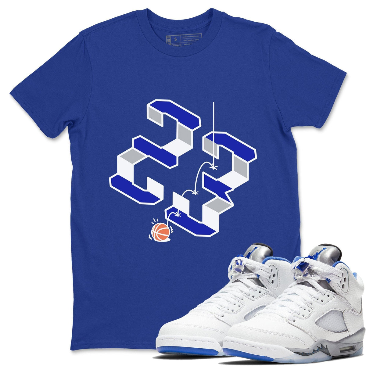Jordan 5 Stealth Shirt To Match Jordans Steps Sneaker Tees Jordan 5 Stealth Drip Gear Zone Sneaker Matching Clothing Unisex Shirts