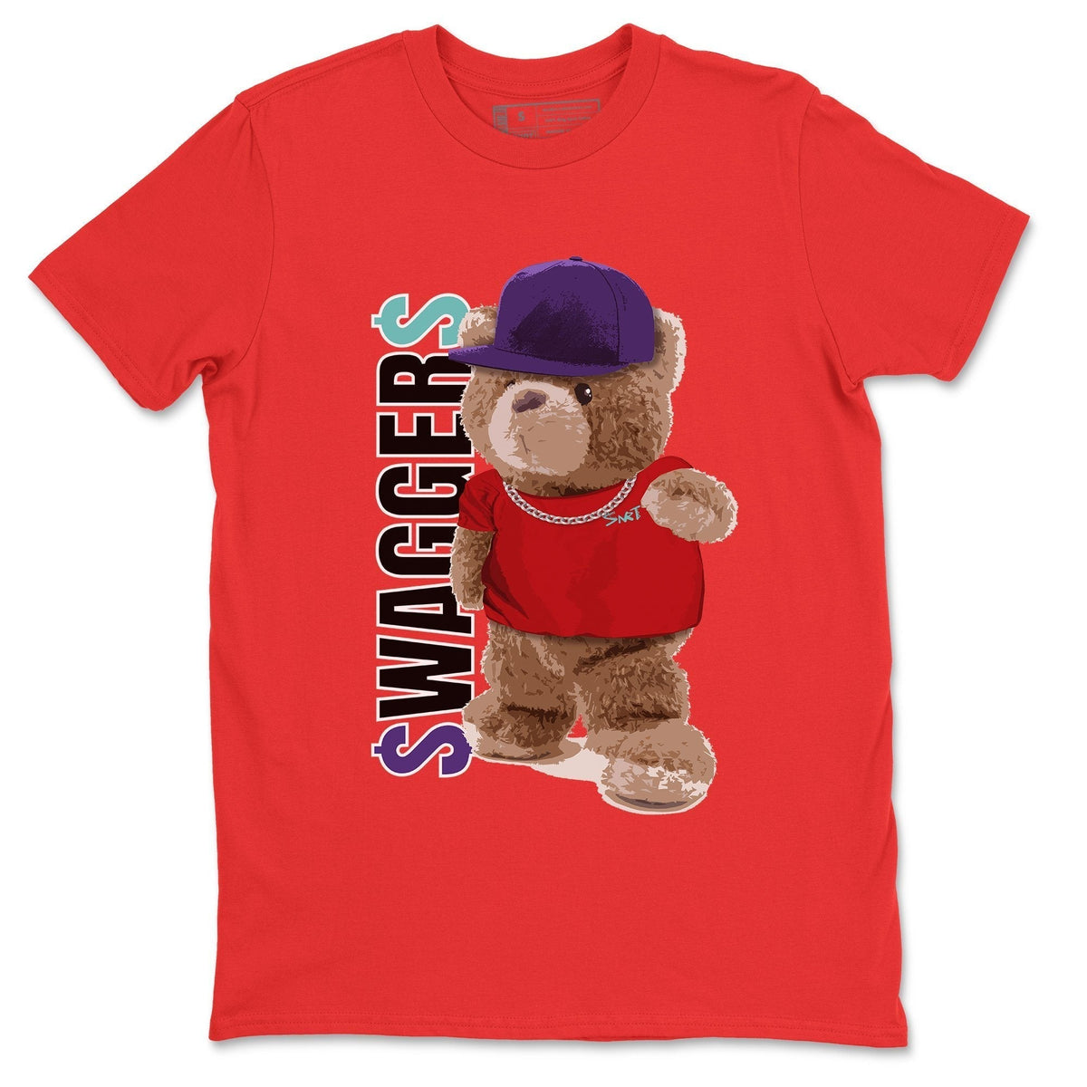 Jordan 5 Top 3 Sneaker Matching T-Shirt Bear Swaggers Sneaker Tees Jordan 5 Top 3 Sneaker Release Tees Crew Neck Tees