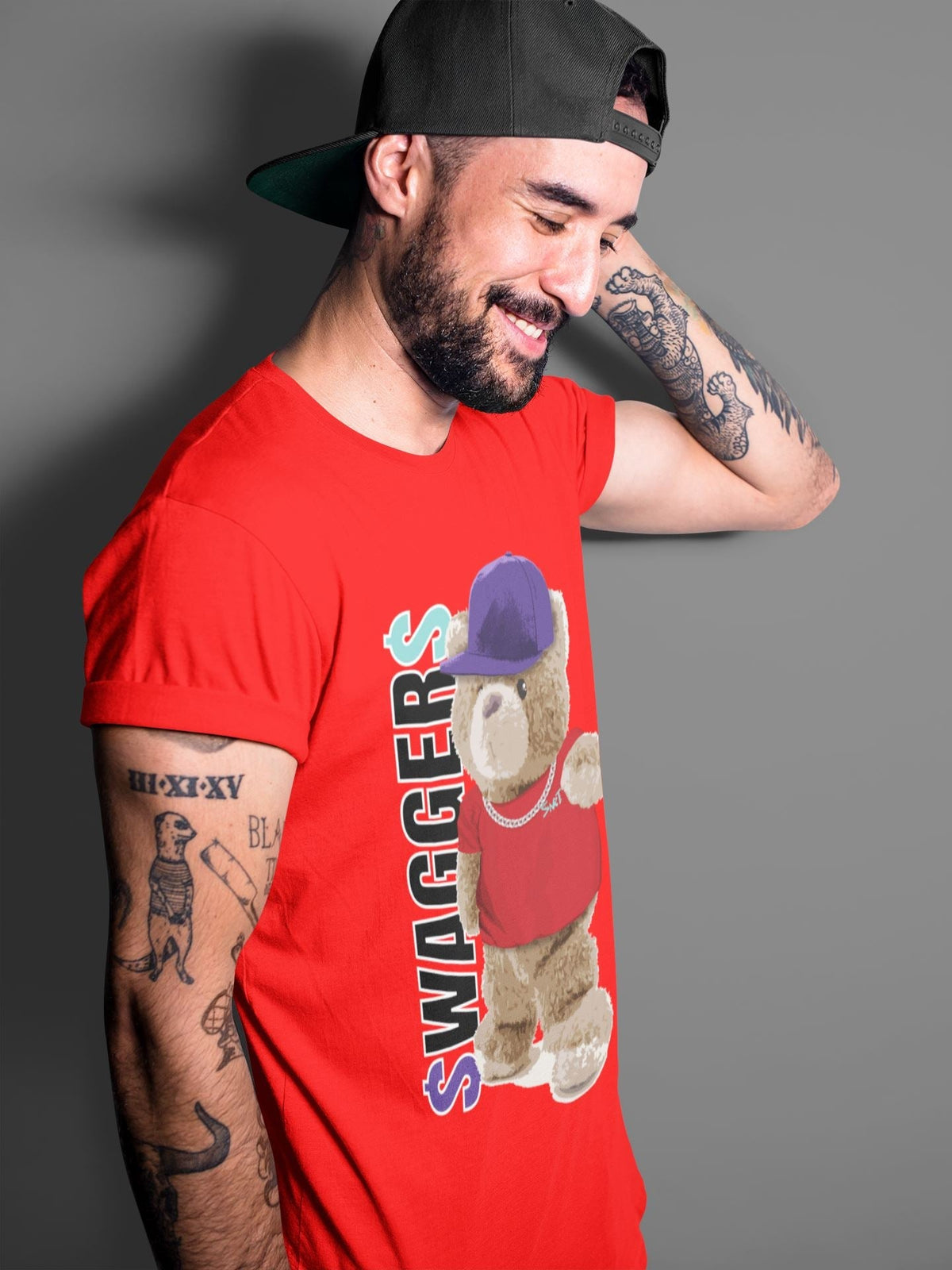 Jordan 5 Top 3 Sneaker Matching T-Shirt Bear Swaggers Sneaker Tees Jordan 5 Top 3 Sneaker Release Tees Crew Neck Tees
