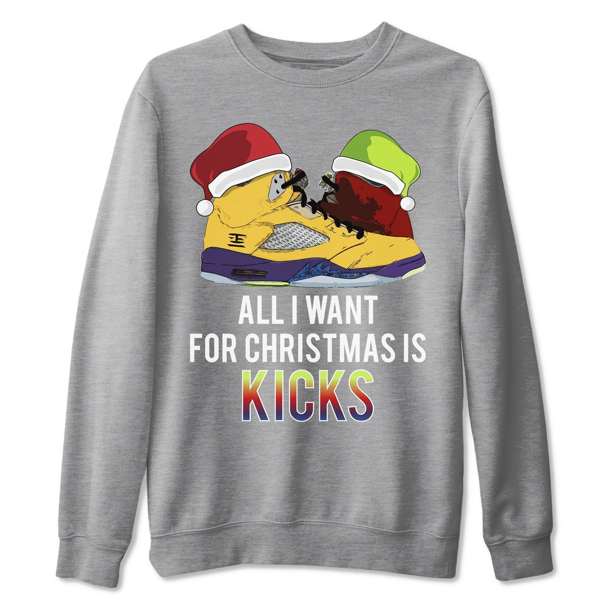 Jordan 5 What The Shirt To Match Jordans All I Want For Christmas Is Kicks Sneaker Tees Jordan 5 What The Drip Gear Zone Sneaker Matching Clothing Unisex Shirts