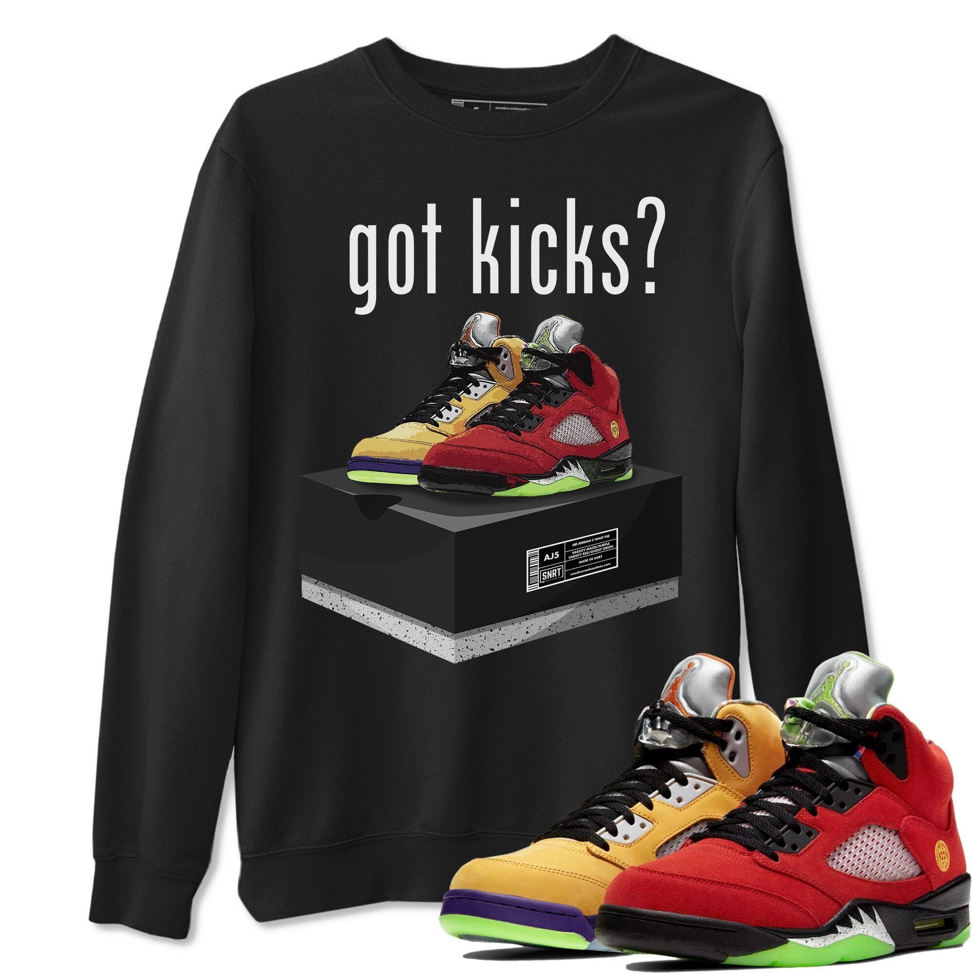 Jordan 5 What The Shirt To Match Jordans Got Kicks Sneaker Tees Jordan 5 What The Drip Gear Zone Sneaker Matching Clothing Unisex Shirts