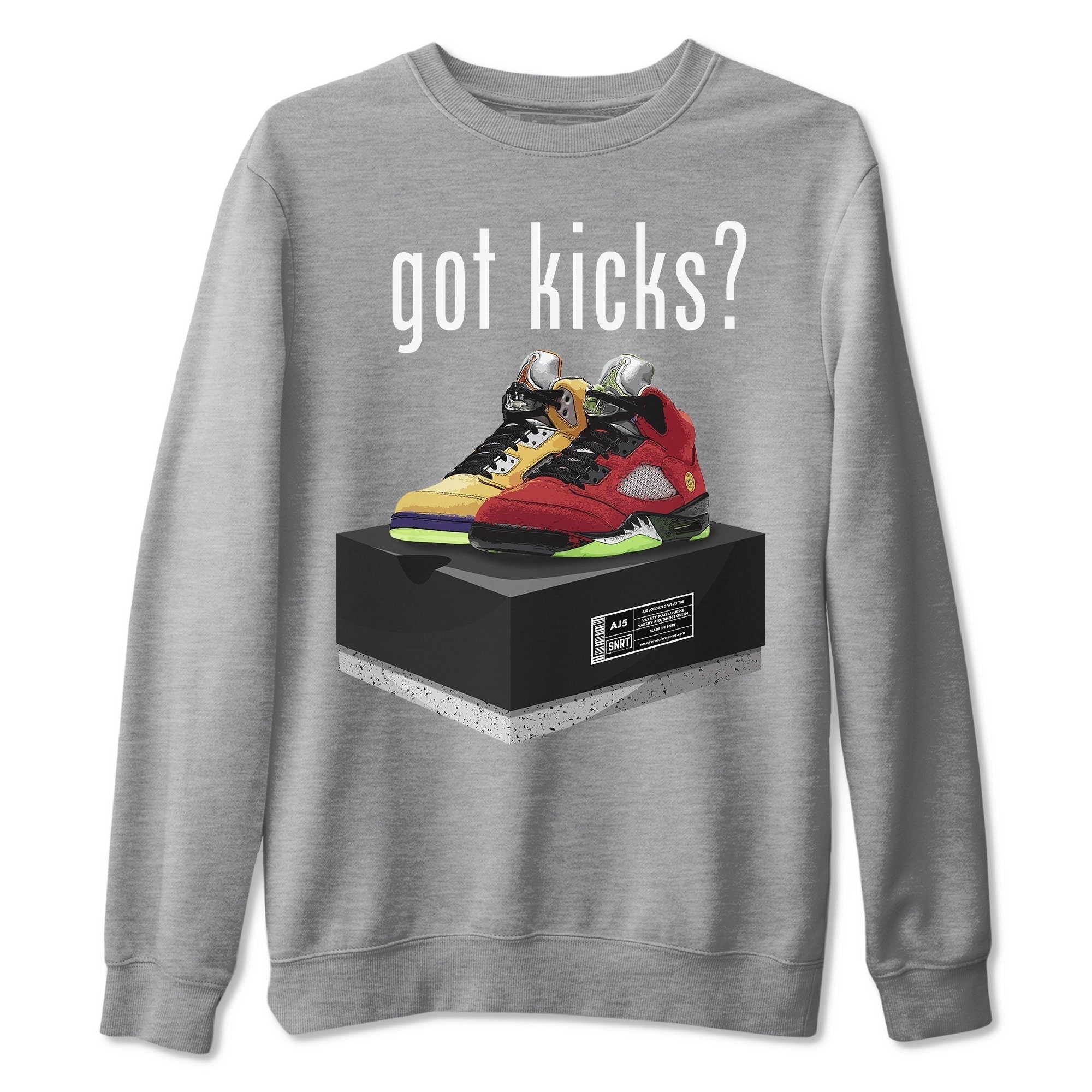 Jordan 5 What The Shirt To Match Jordans Got Kicks Sneaker Tees Jordan 5 What The Drip Gear Zone Sneaker Matching Clothing Unisex Shirts