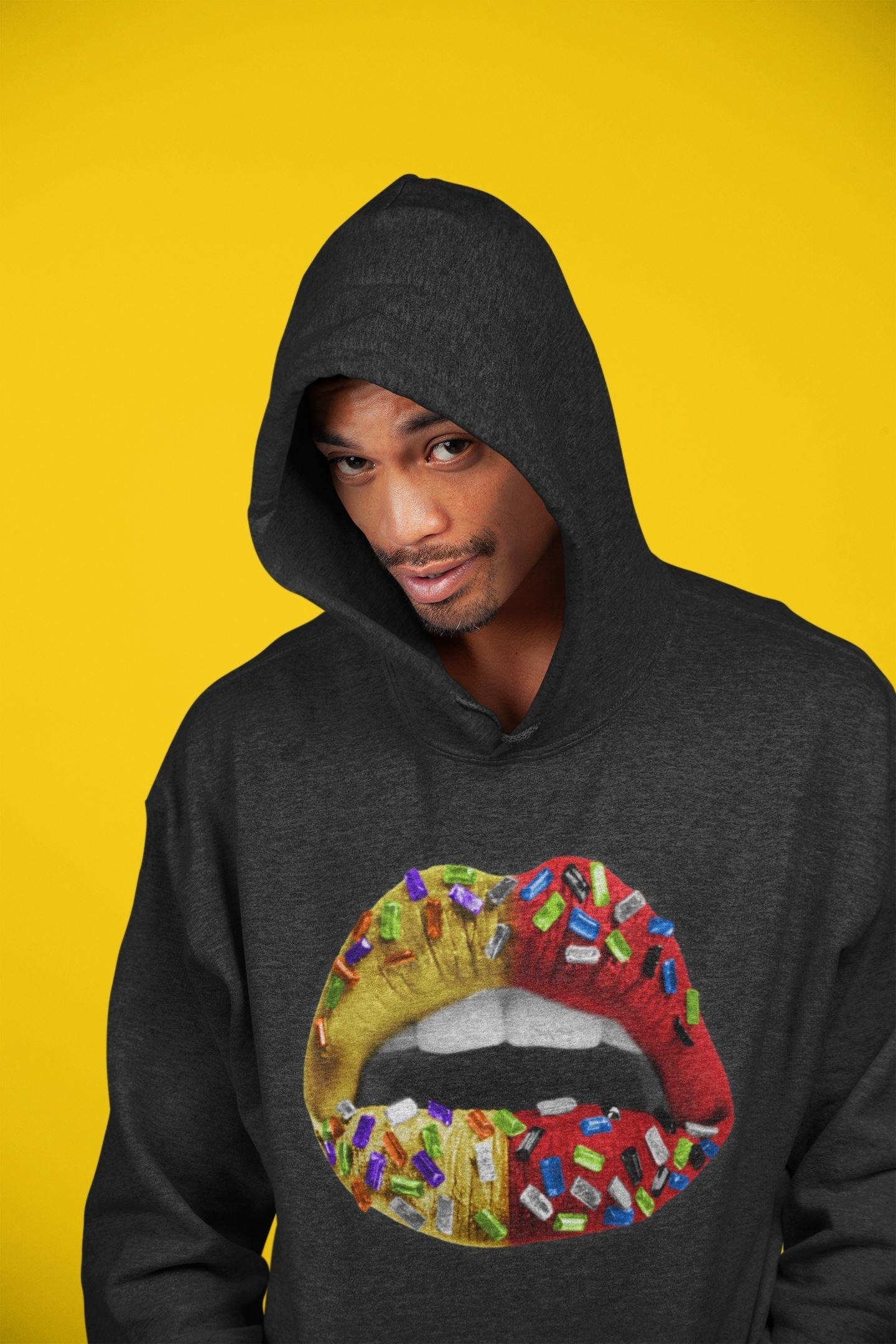 Jordan 5 What The Sneaker Matching T-Shirt Lips Jewel Sneaker Tees Jordan 5 What The Sneaker Release Tees Crew Neck Tees