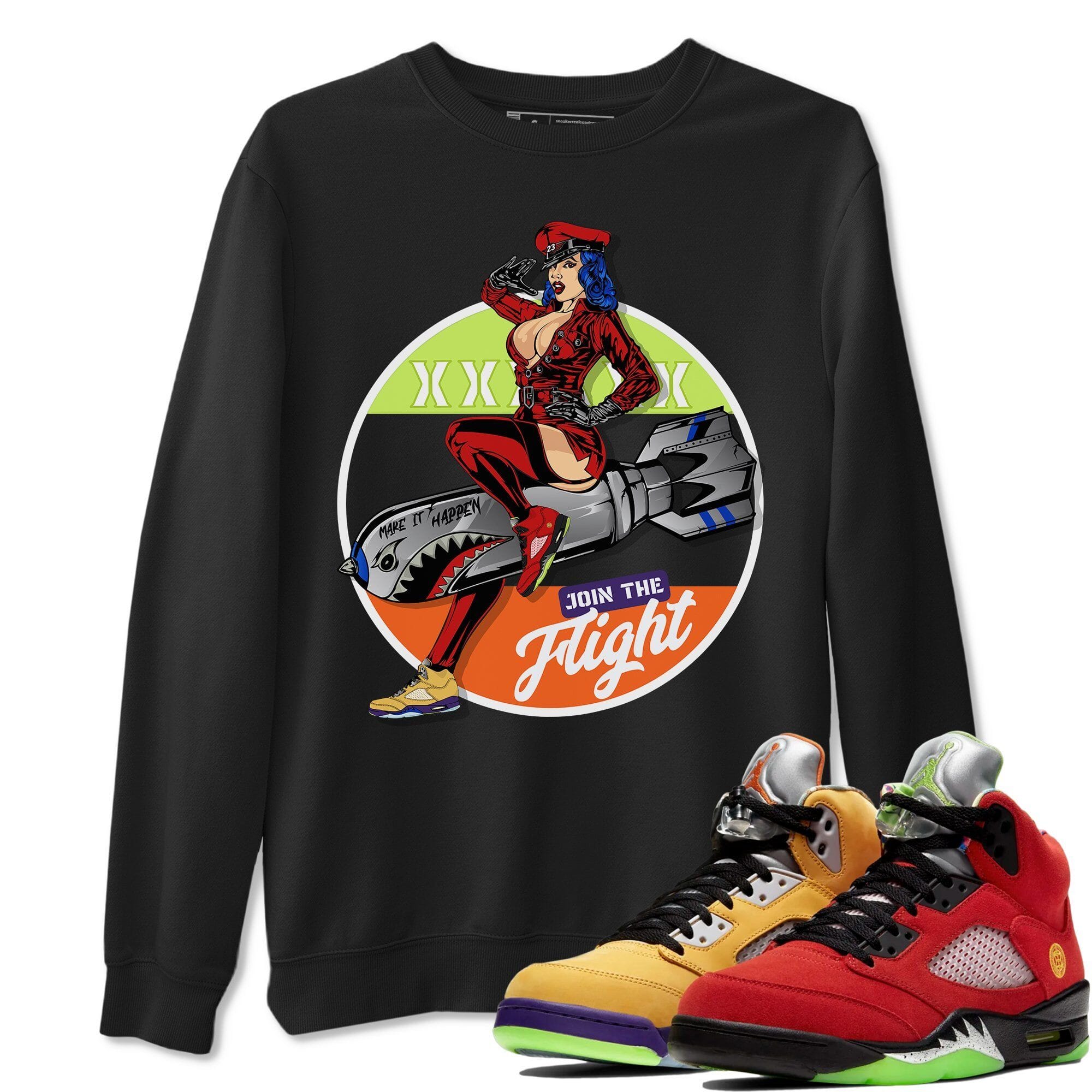 Jordan 5 What The Shirt To Match Jordans Pin Up Girl Sneaker Tees Jordan 5 What The Drip Gear Zone Sneaker Matching Clothing Unisex Shirts