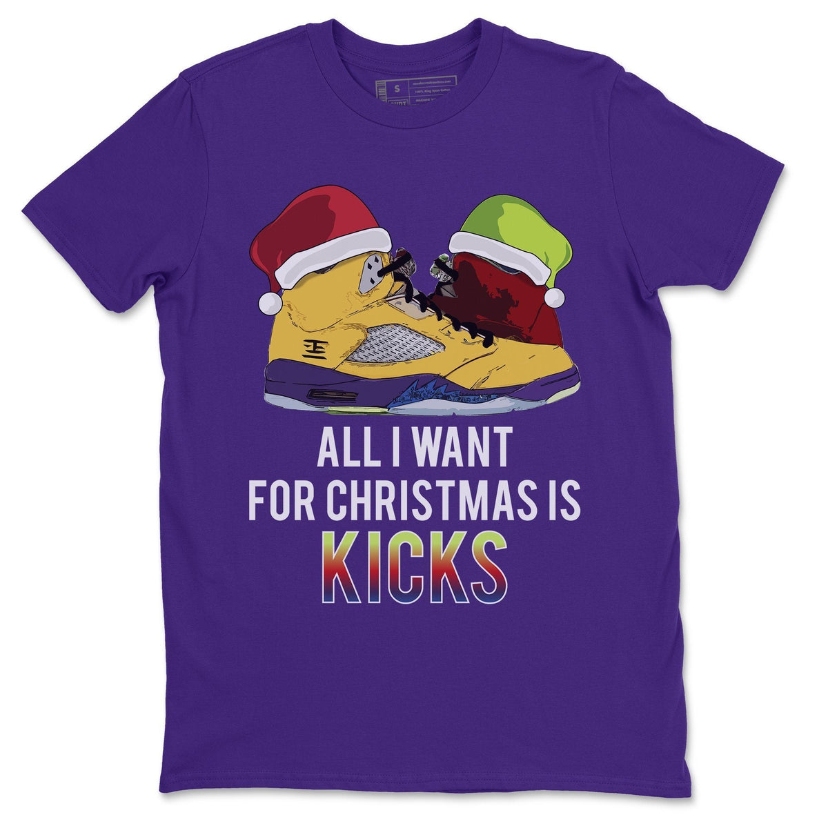 Jordan 5 What The Shirt To Match Jordans All I Want For Christmas Is Kicks Sneaker Tees Jordan 5 What The Drip Gear Zone Sneaker Matching Clothing Unisex Shirts