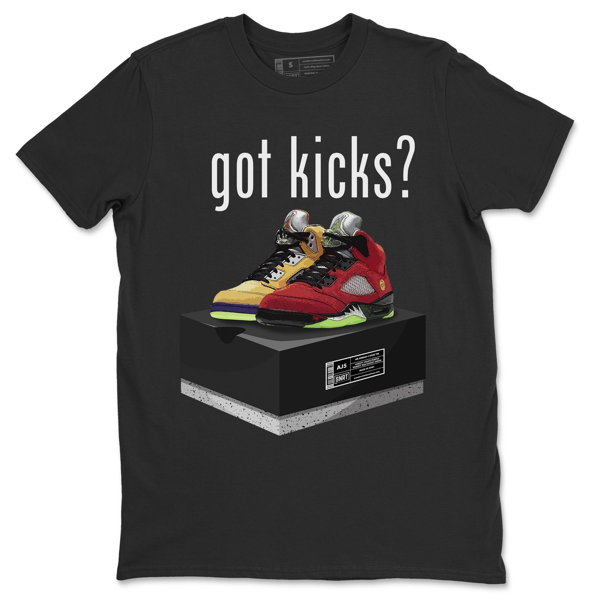 Jordan 5 What The Shirt To Match Jordans Got Kicks Sneaker Tees Jordan 5 What The Drip Gear Zone Sneaker Matching Clothing Unisex Shirts