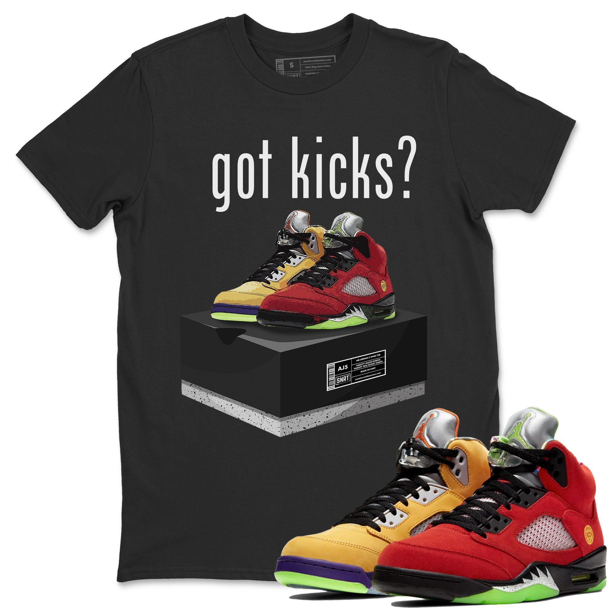 Jordan 5 What The Shirt To Match Jordans Got Kicks Sneaker Tees Jordan 5 What The Drip Gear Zone Sneaker Matching Clothing Unisex Shirts