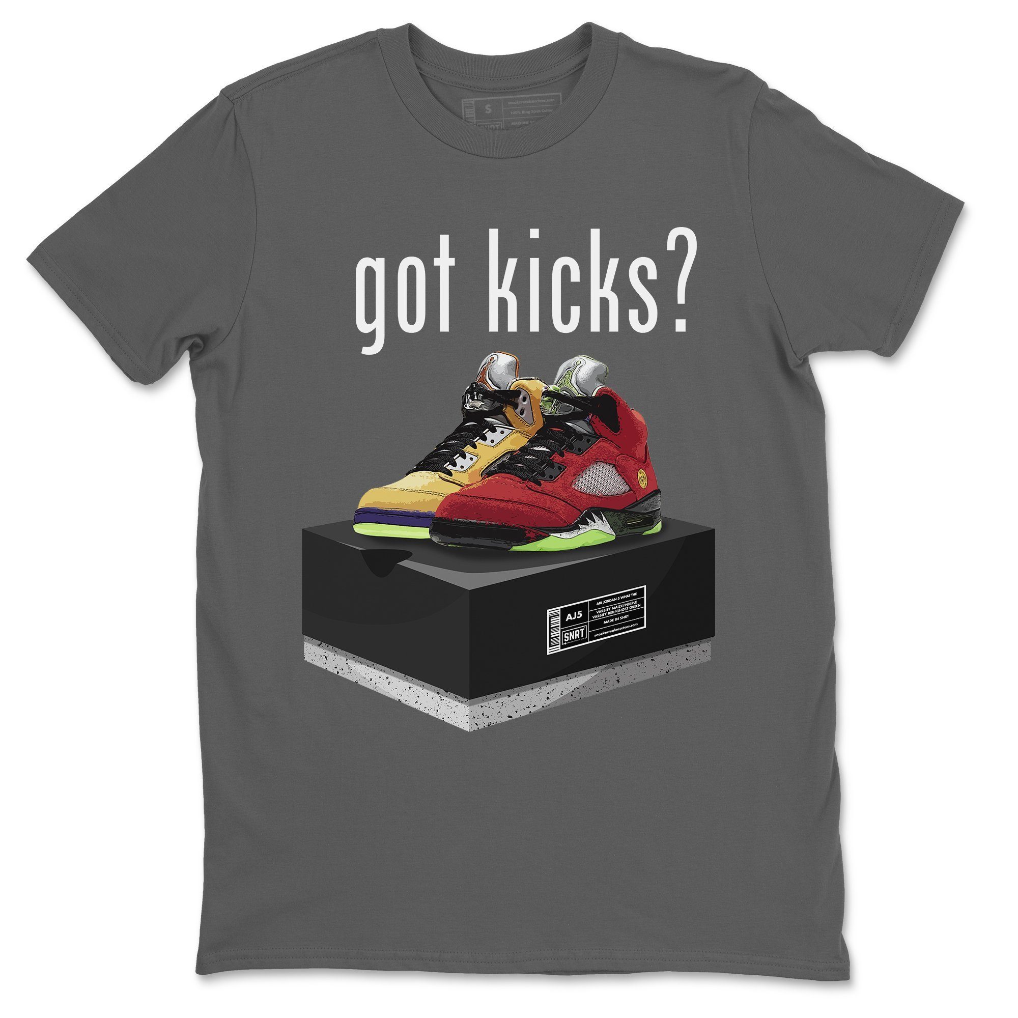 Jordan 5 What The Shirt To Match Jordans Got Kicks Sneaker Tees Jordan 5 What The Drip Gear Zone Sneaker Matching Clothing Unisex Shirts