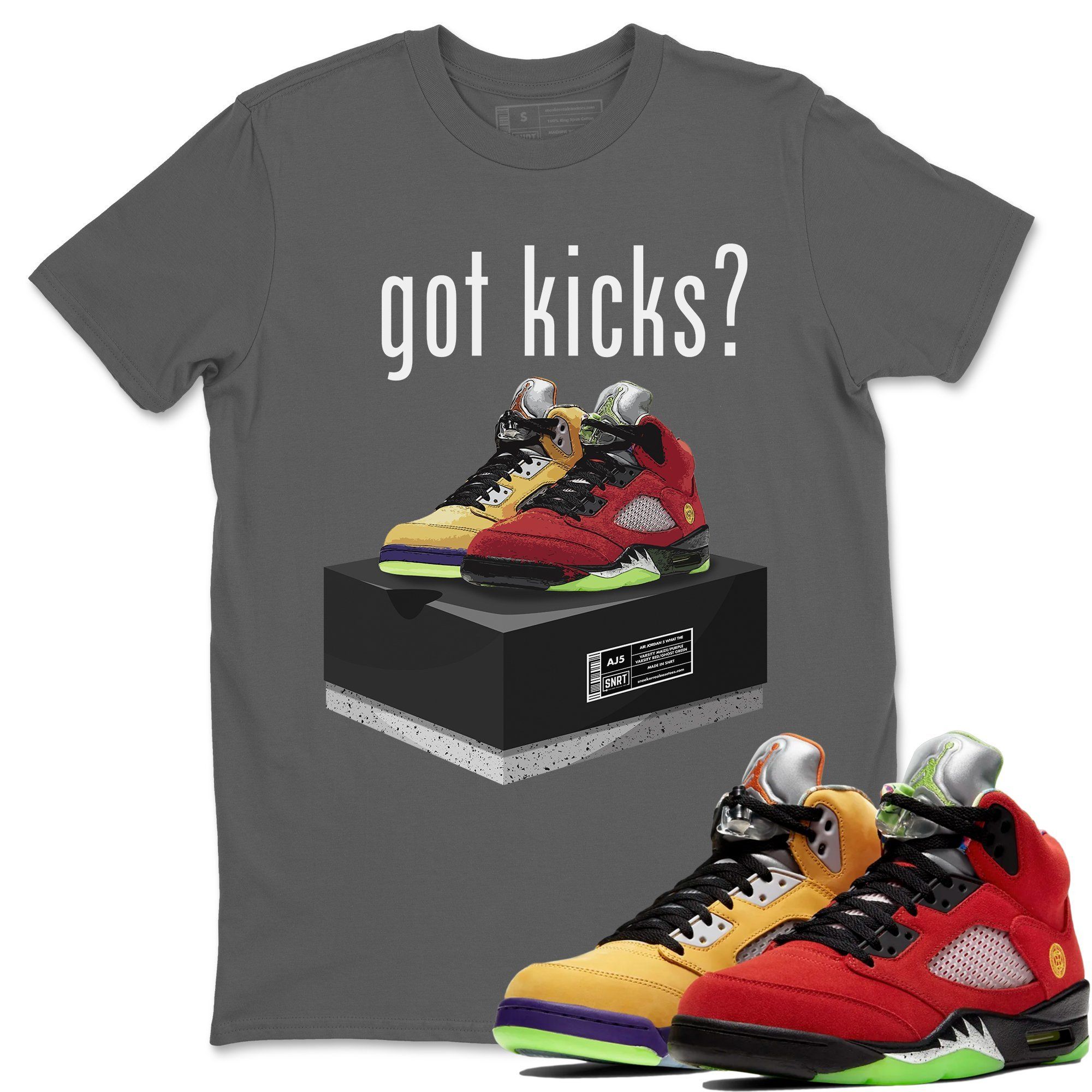 Jordan 5 What The Shirt To Match Jordans Got Kicks Sneaker Tees Jordan 5 What The Drip Gear Zone Sneaker Matching Clothing Unisex Shirts