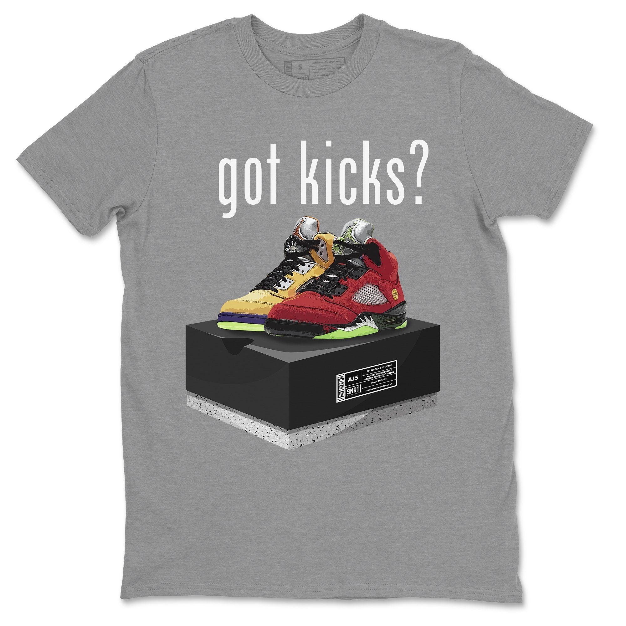 Jordan 5 What The Shirt To Match Jordans Got Kicks Sneaker Tees Jordan 5 What The Drip Gear Zone Sneaker Matching Clothing Unisex Shirts