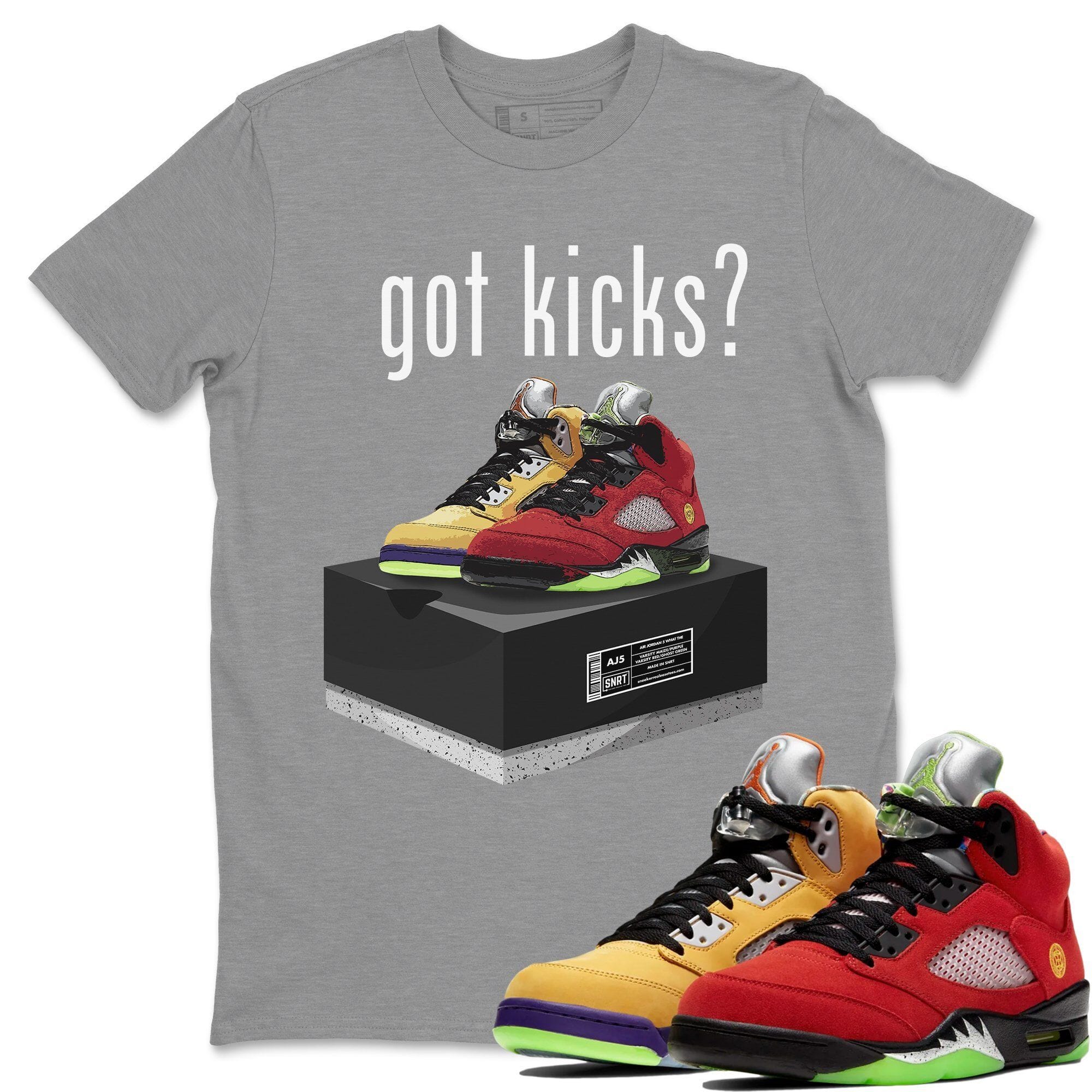 Jordan 5 What The Shirt To Match Jordans Got Kicks Sneaker Tees Jordan 5 What The Drip Gear Zone Sneaker Matching Clothing Unisex Shirts