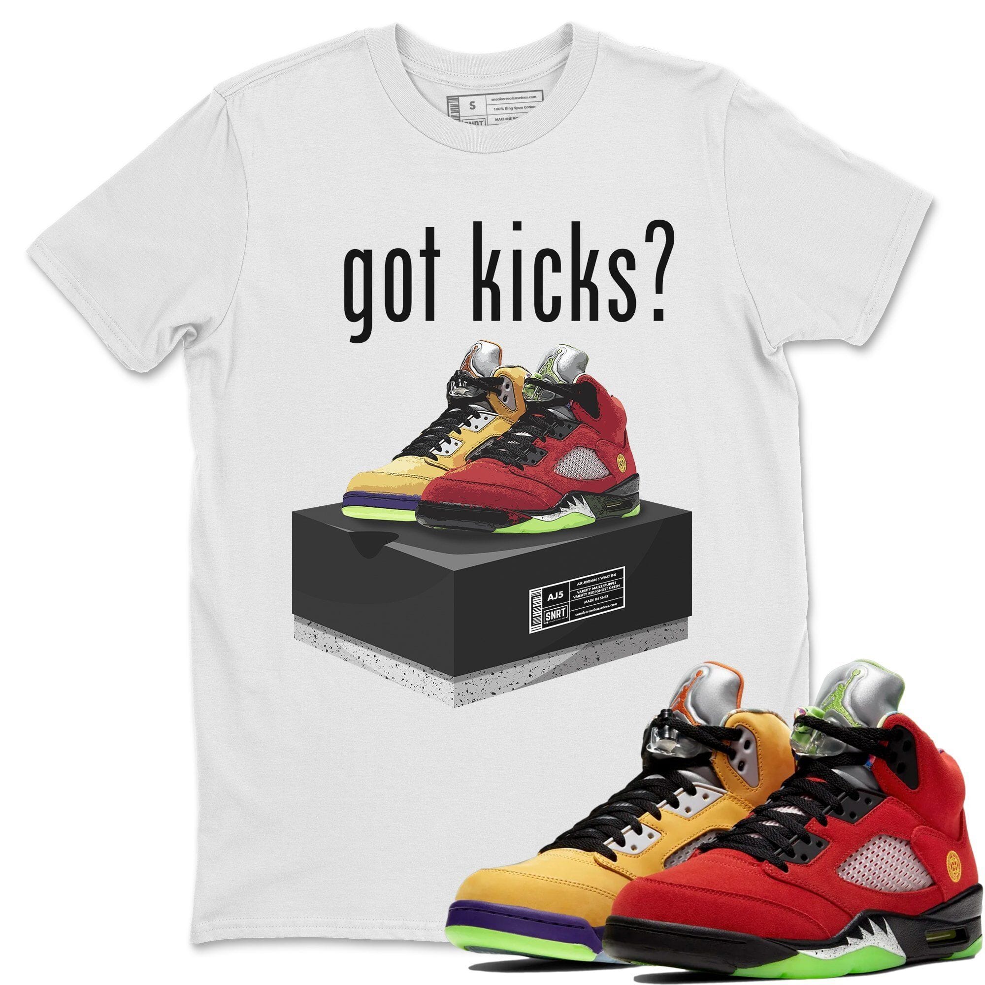 Jordan 5 What The Shirt To Match Jordans Got Kicks Sneaker Tees Jordan 5 What The Drip Gear Zone Sneaker Matching Clothing Unisex Shirts
