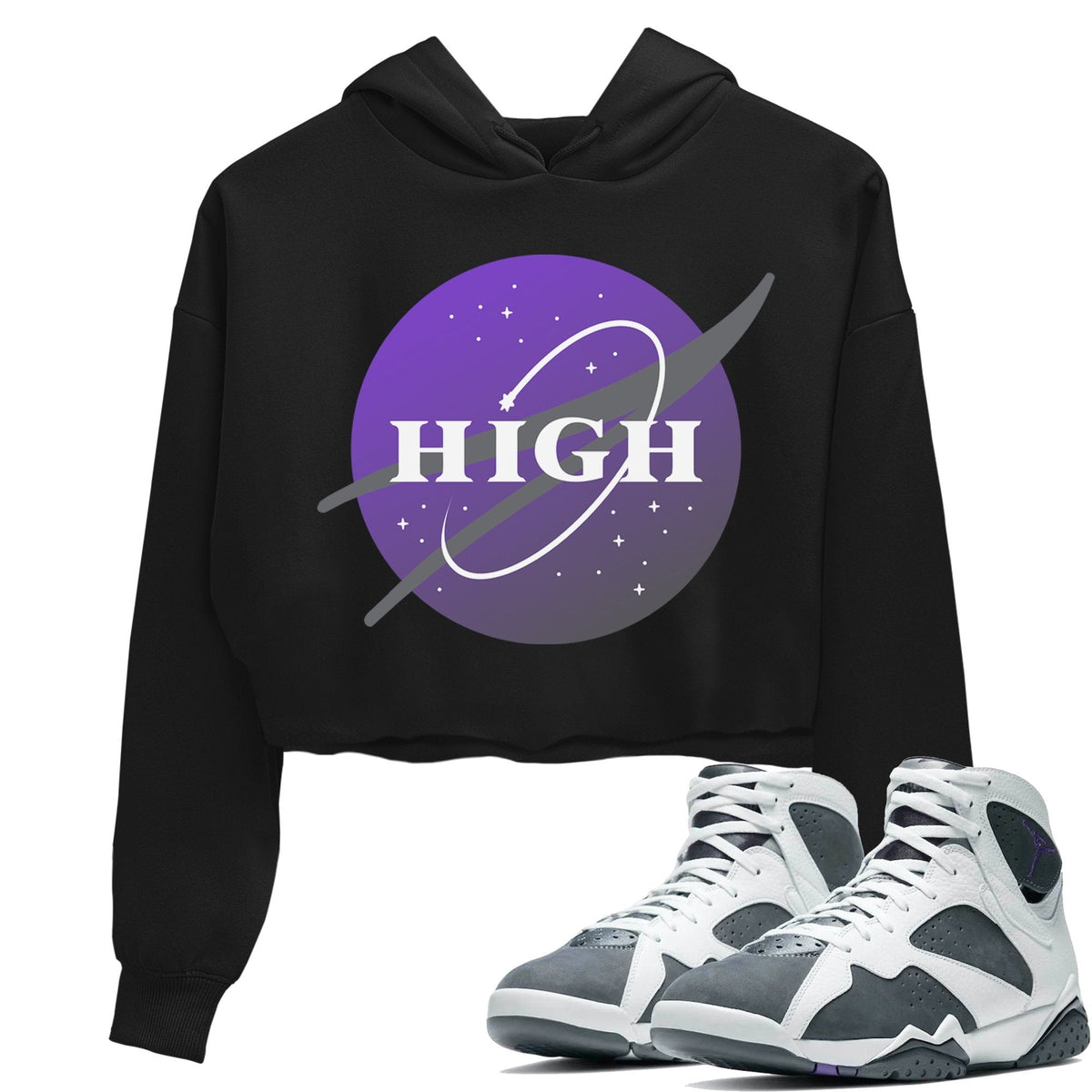 Jordan 7 Flint Shirt To Match Jordans High Sneaker Tees Jordan 7 Flint Drip Gear Zone Sneaker Matching Clothing Women's Shirts