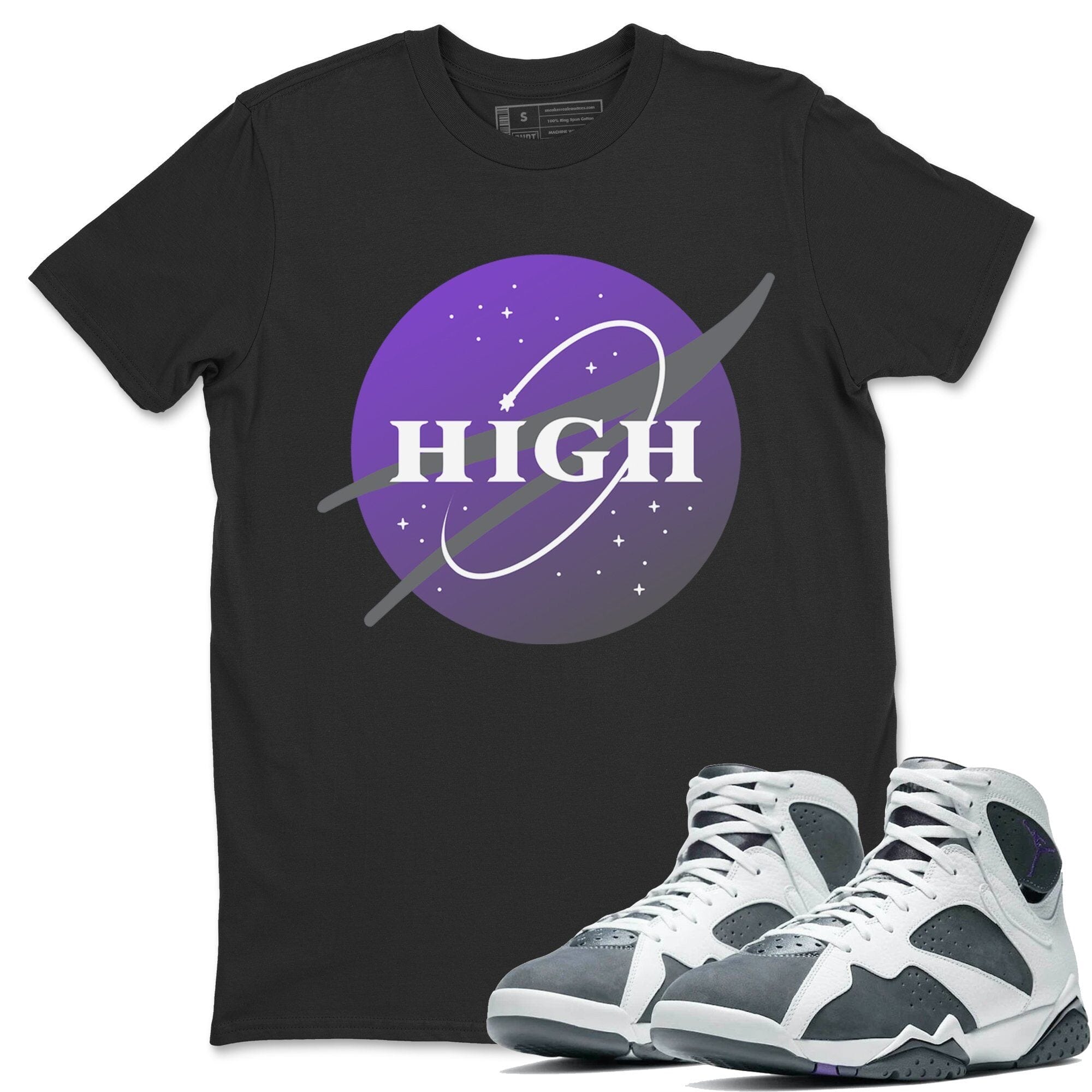 Jordan 7 Flint Shirt To Match Jordans High Sneaker Tees Jordan 7 Flint Drip Gear Zone Sneaker Matching Clothing Unisex Shirts