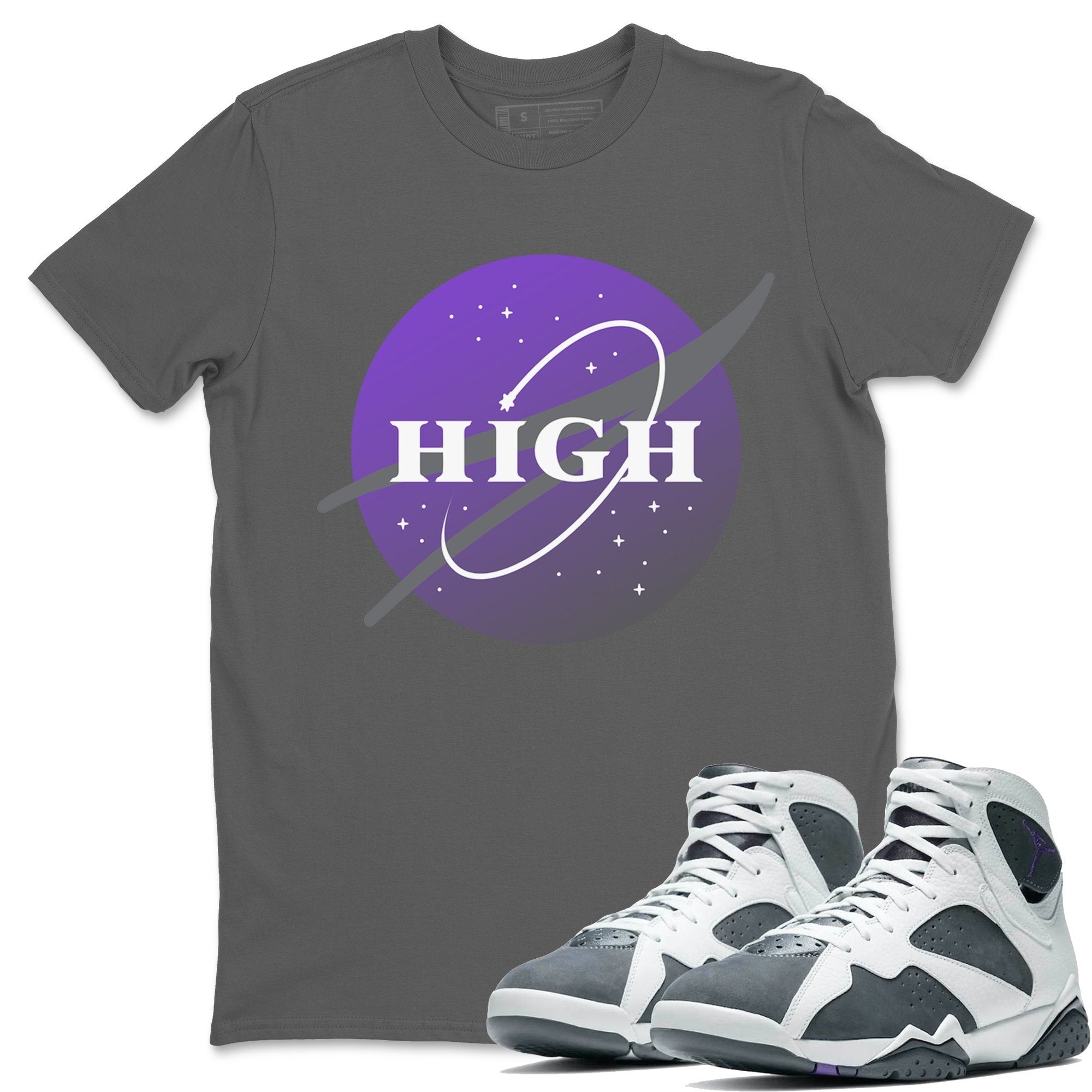 Jordan 7 Flint Shirt To Match Jordans High Sneaker Tees Jordan 7 Flint Drip Gear Zone Sneaker Matching Clothing Unisex Shirts