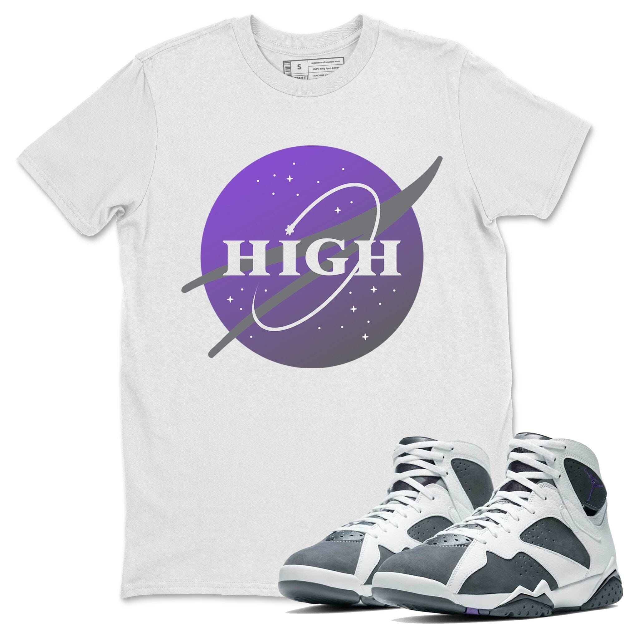 Jordan 7 Flint Shirt To Match Jordans High Sneaker Tees Jordan 7 Flint Drip Gear Zone Sneaker Matching Clothing Unisex Shirts