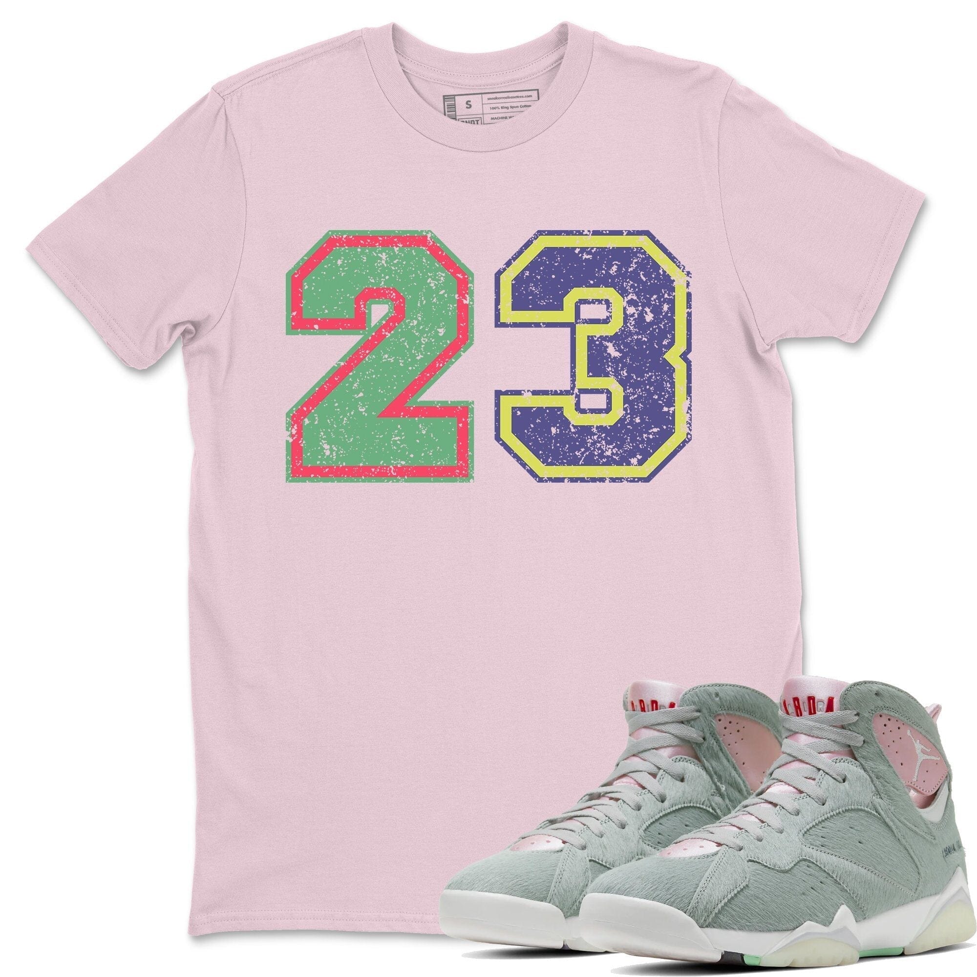 Jordan 7 Hare Shirt To Match Jordans 23 Sneaker Tees Jordan 7 Hare Drip Gear Zone Sneaker Matching Clothing Unisex Shirts