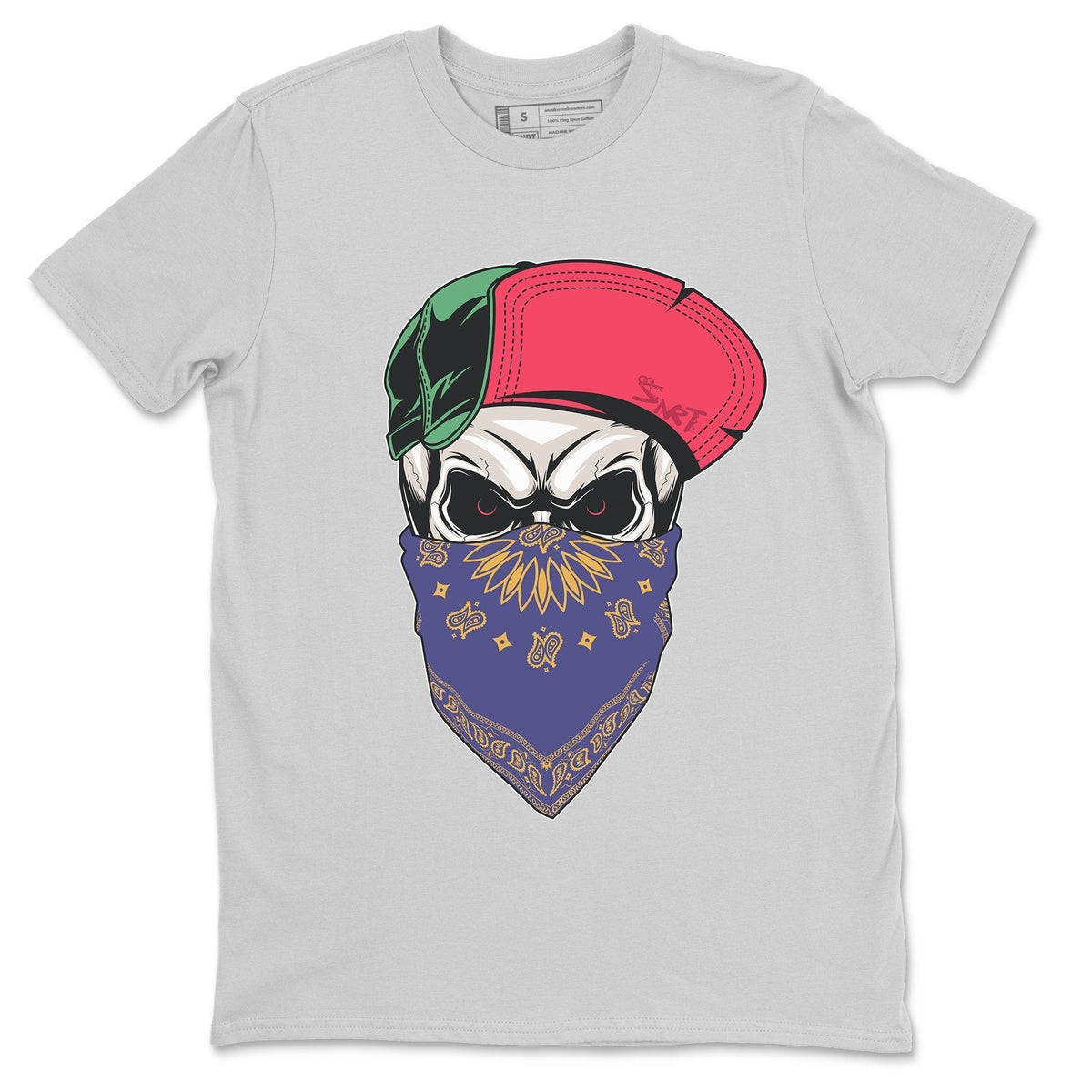 Jordan 6 Hare Sneaker Matching T-Shirt Skull Hat Mask Sneaker Tees Jordan 6 Hare Sneaker Release Tees Crew Neck Tees