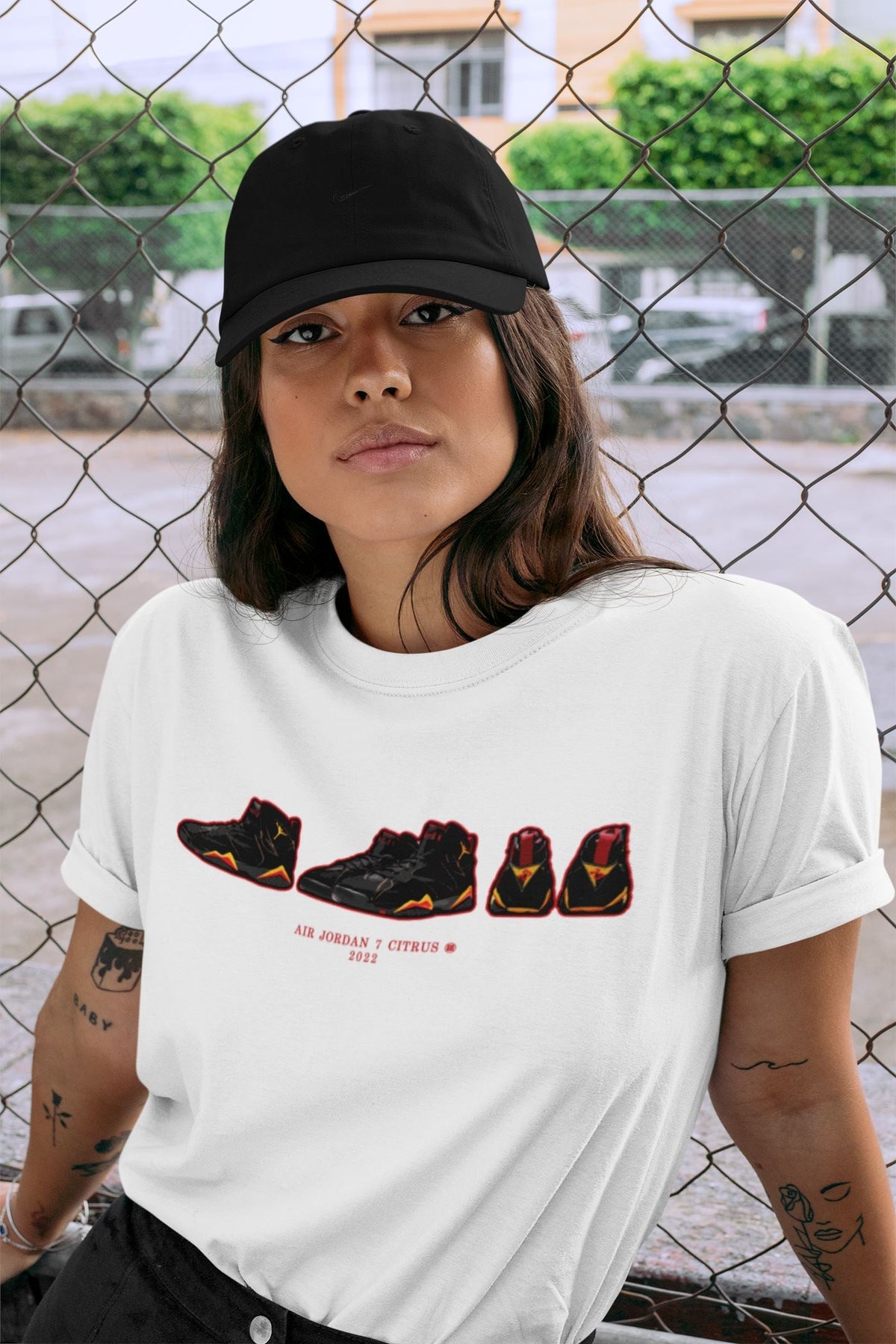 Jordan 7 Citrus Shirt To Match Jordans Air Jordan 7 Prelude Sneaker Tees Jordan 7 Citrus Drip Gear Zone Sneaker Matching Clothing Unisex Shirts