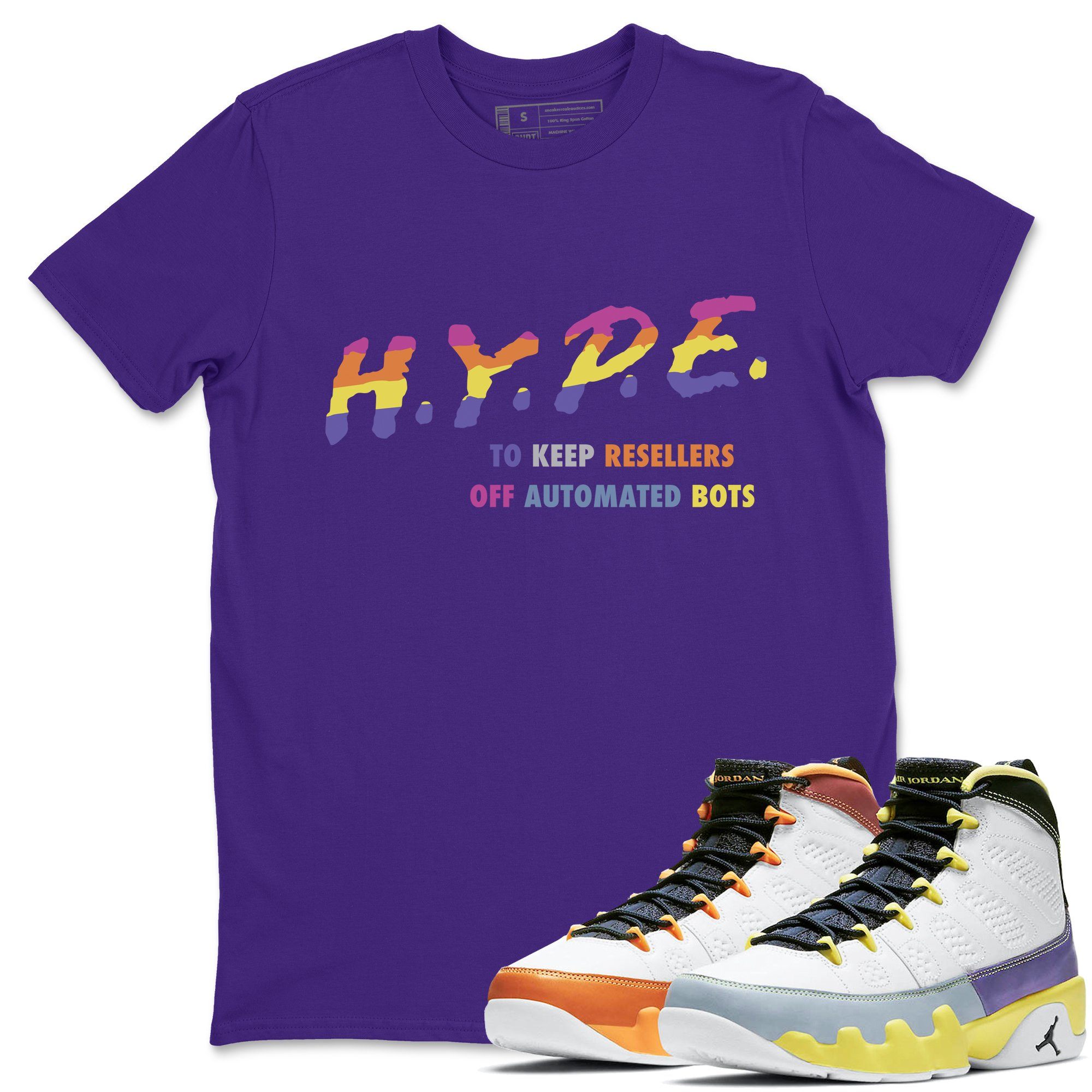 Jordan 9 Change The World Sneaker Tees Drip Gear Zone Hype Sneaker Tees Jordan 9 Change The World Shirt Unisex Shirts