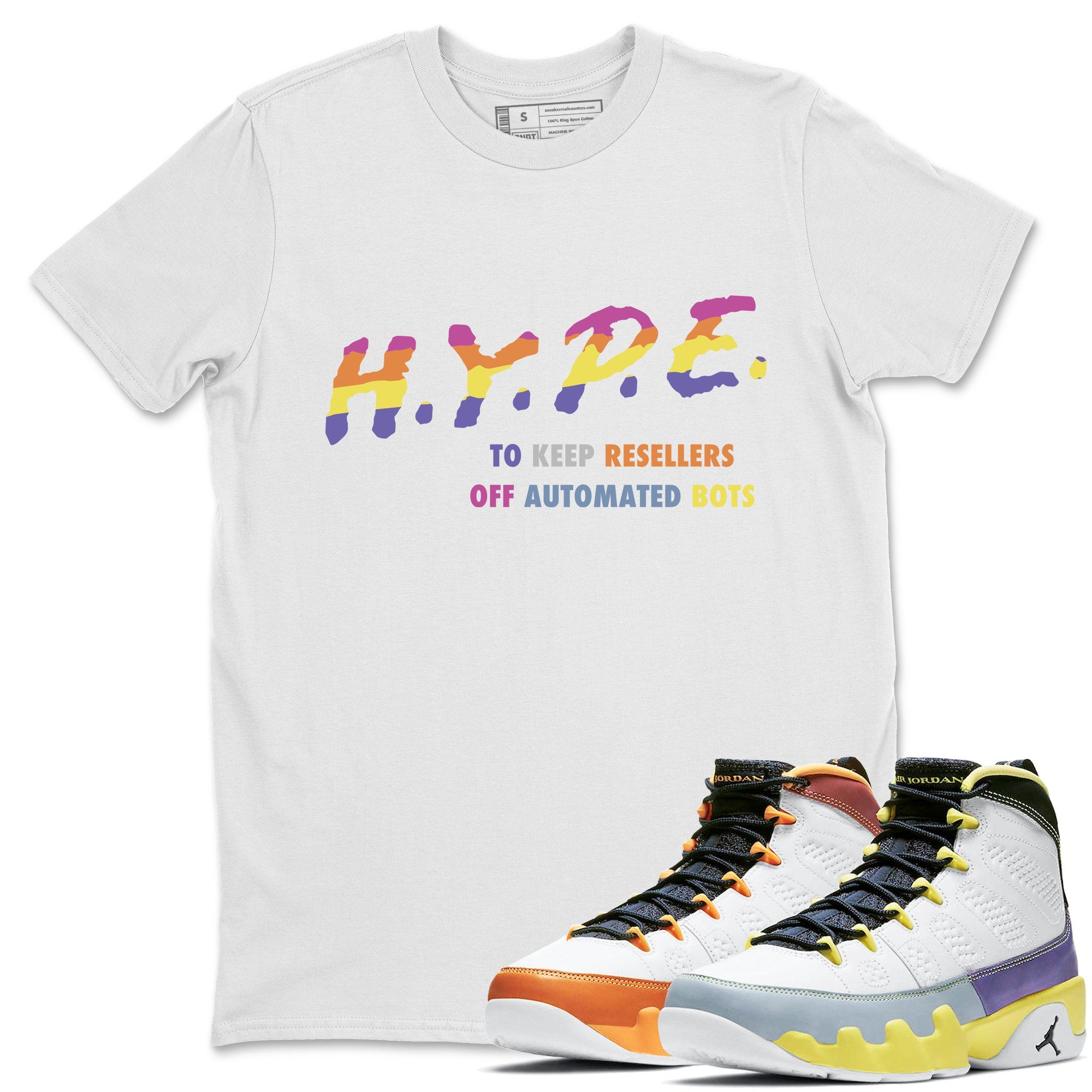 Jordan 9 Change The World Sneaker Tees Drip Gear Zone Hype Sneaker Tees Jordan 9 Change The World Shirt Unisex Shirts