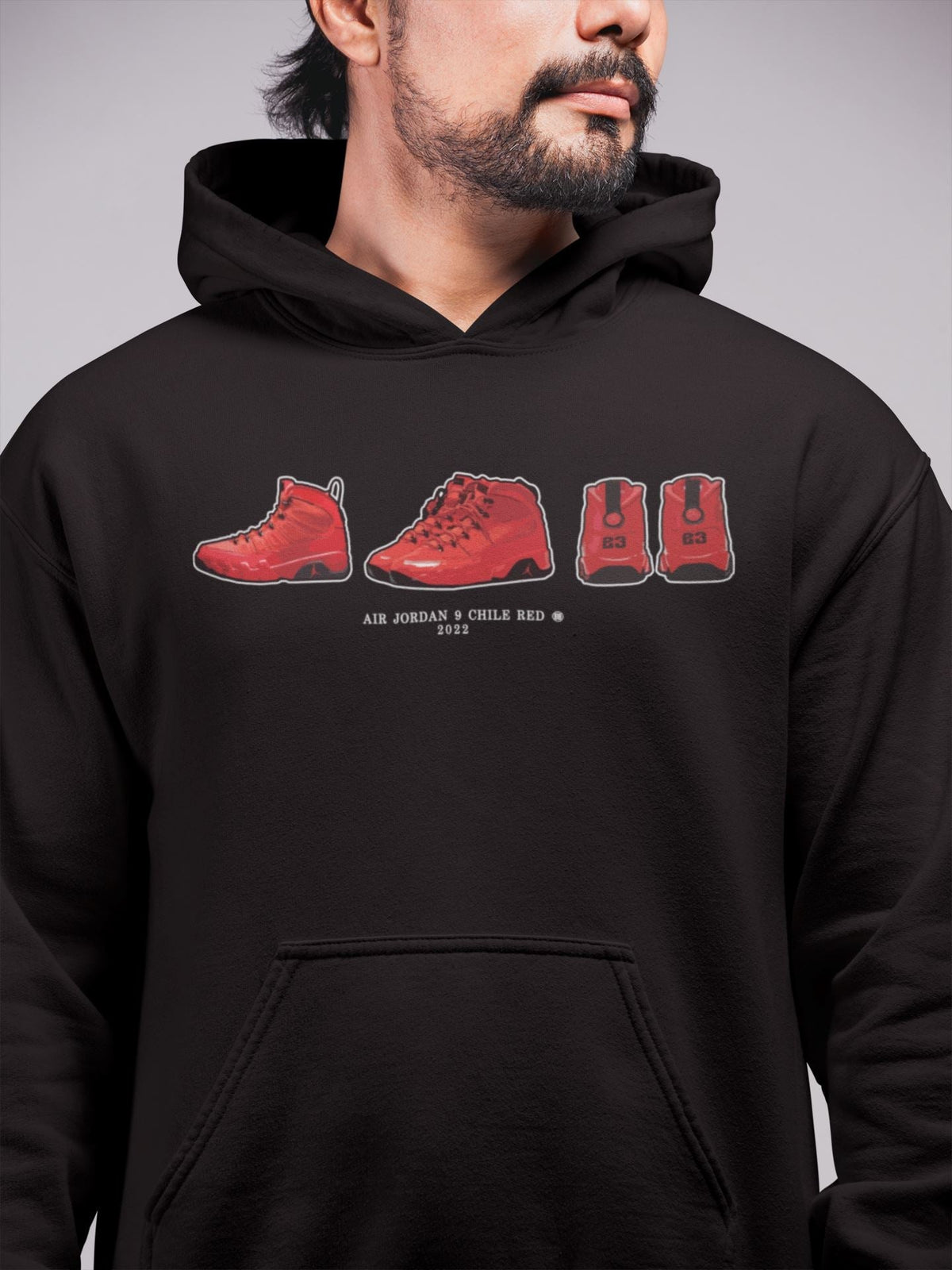 Jordan 9 Chile Red Shirt To Match Jordans Air Jordan 9 Prelude Sneaker Tees Jordan 9 Chile Red Drip Gear Zone Sneaker Matching Clothing Unisex Shirts