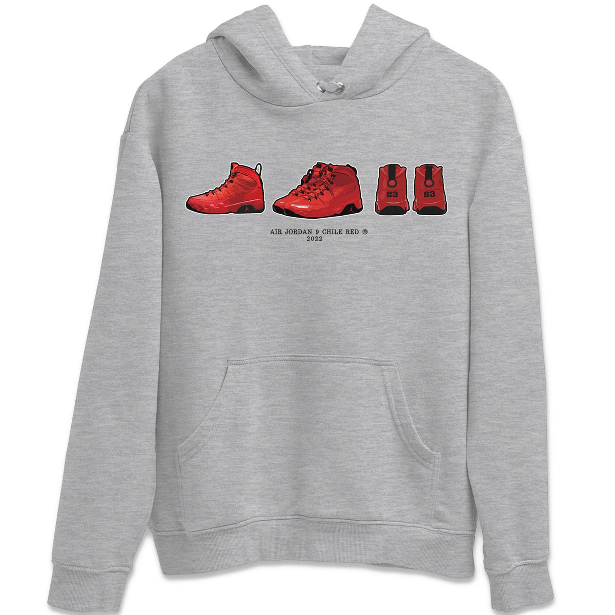 Jordan 9 Chile Red Shirt To Match Jordans Air Jordan 9 Prelude Sneaker Tees Jordan 9 Chile Red Drip Gear Zone Sneaker Matching Clothing Unisex Shirts
