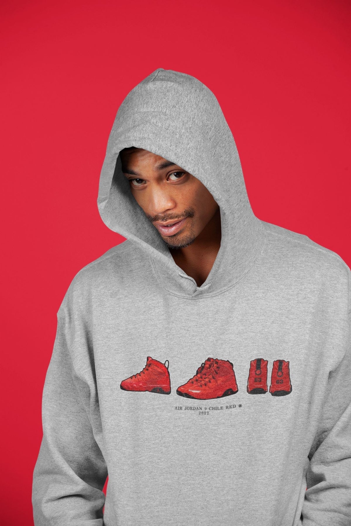 Jordan 9 Chile Red Shirt To Match Jordans Air Jordan 9 Prelude Sneaker Tees Jordan 9 Chile Red Drip Gear Zone Sneaker Matching Clothing Unisex Shirts