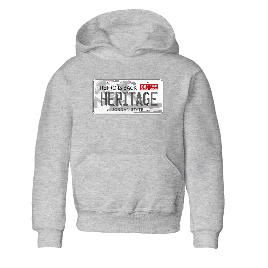 1s High OG Washed Heritage Sneaker Match Tees Jordan Plate Streetwear Sneaker Shirt Air Jordan 1 Washed Heritage Sneaker Release Tees Kids Shirts Heather Grey 2