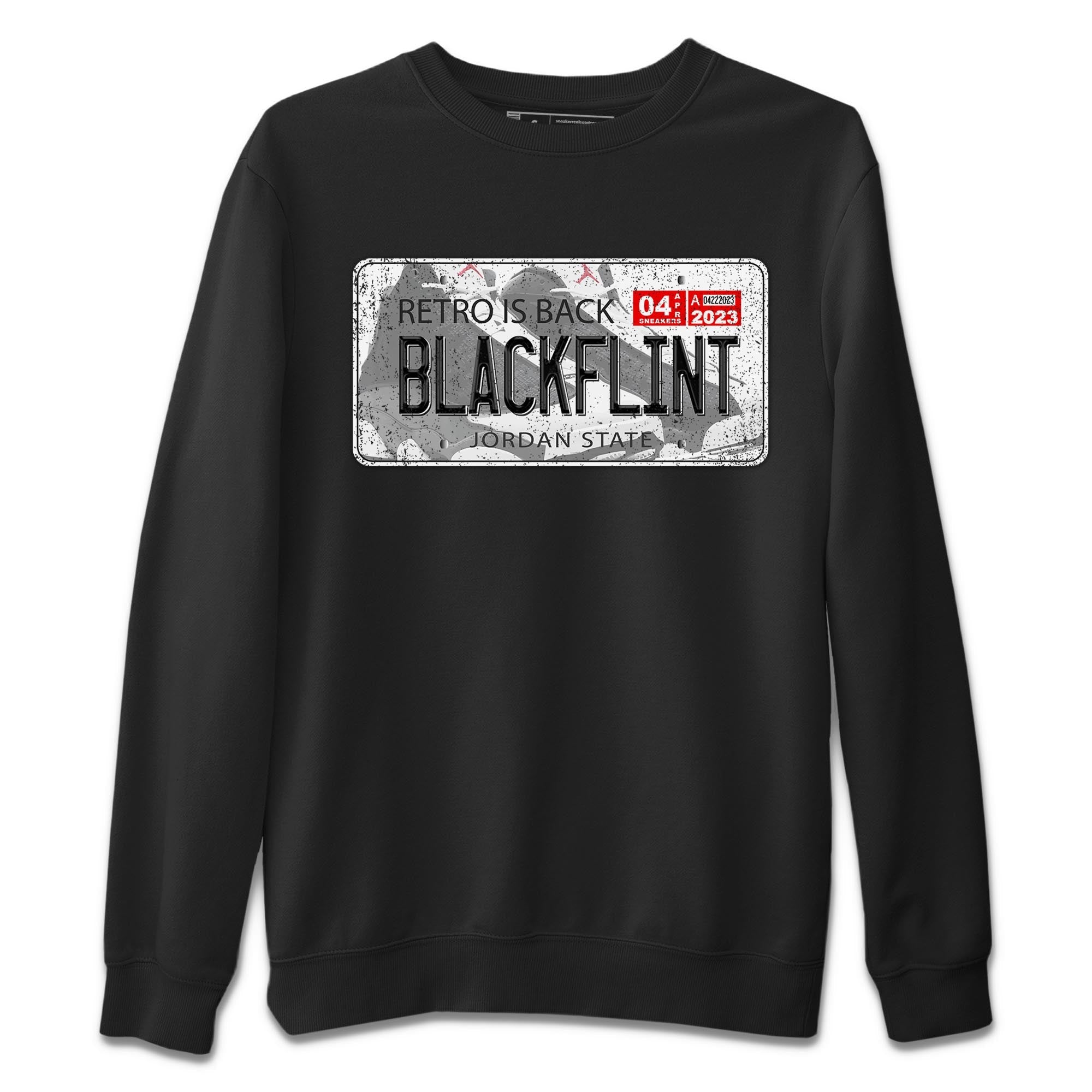Air Jordan 13 Black Flint Sneaker Match Tees Jordan Plate Streetwear Sneaker Shirt AJ 13s Black Flint Sneaker Release Tees Unisex Shirts Black 2