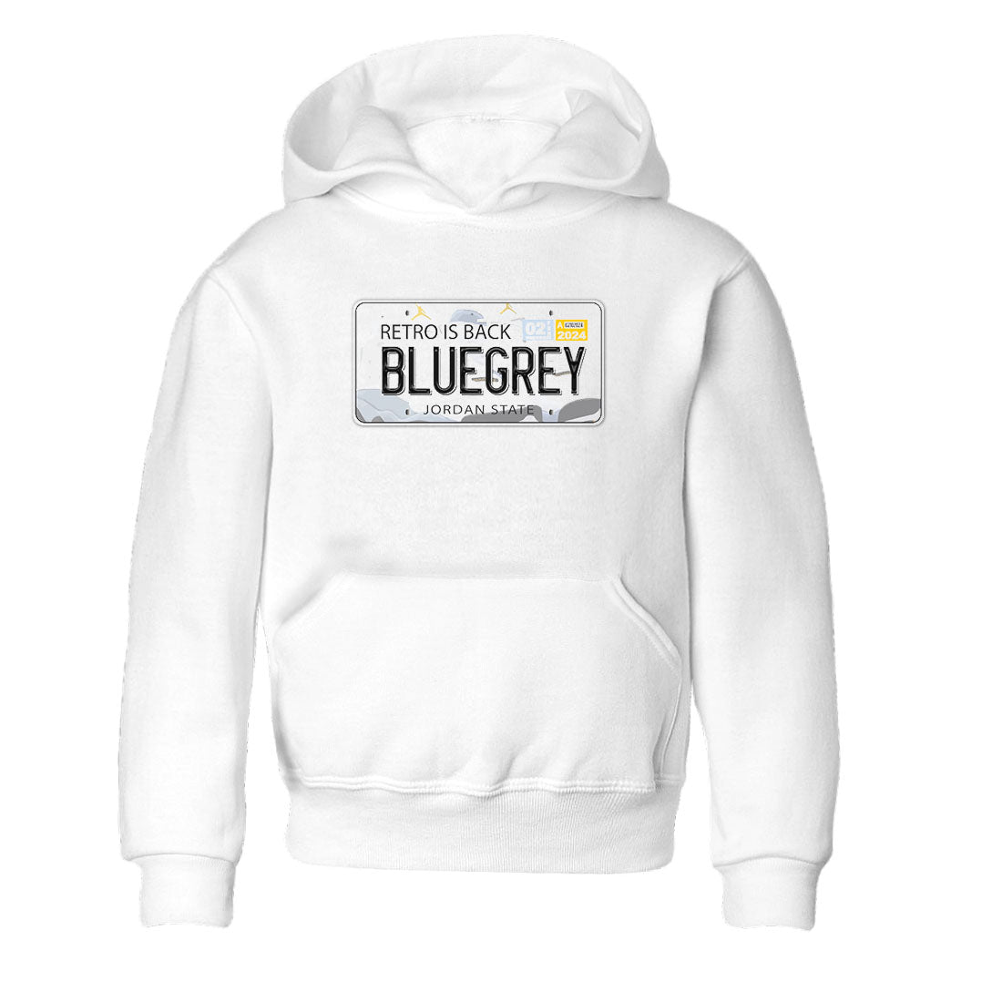 13s Blue Grey shirt to match jordans Jordan Plate sneaker tees Air Jordan 13 Blue Grey Drip Gear Zone baby toddler White 2 cotton Shirt