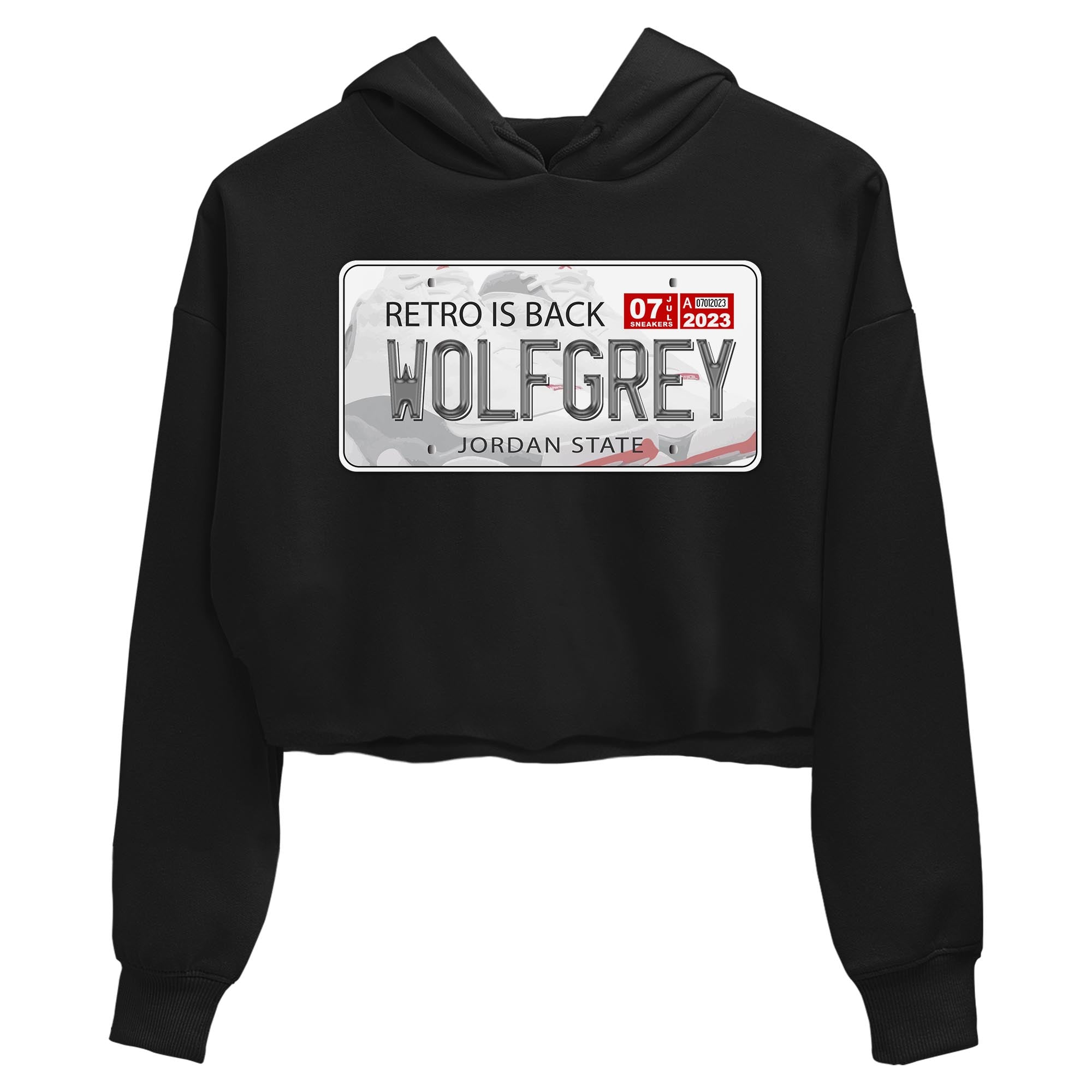 AJ13 Wolf Grey Sneaker Match Tees Jordan Plate Streetwear Sneaker Shirt Air Jordan 13 Wolf Grey Drip Gear Zone Sneaker Matching Clothing Women's Shirts Black 2