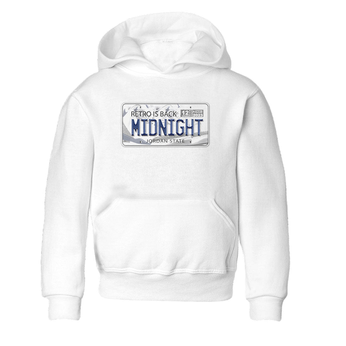 Air Jordan 3 Retro Midnight Navy shirt to match jordans Jordan Plate sneaker shirt 3s Midnight Navy Drip Gear Zone baby toddler White 2 cotton Shirt