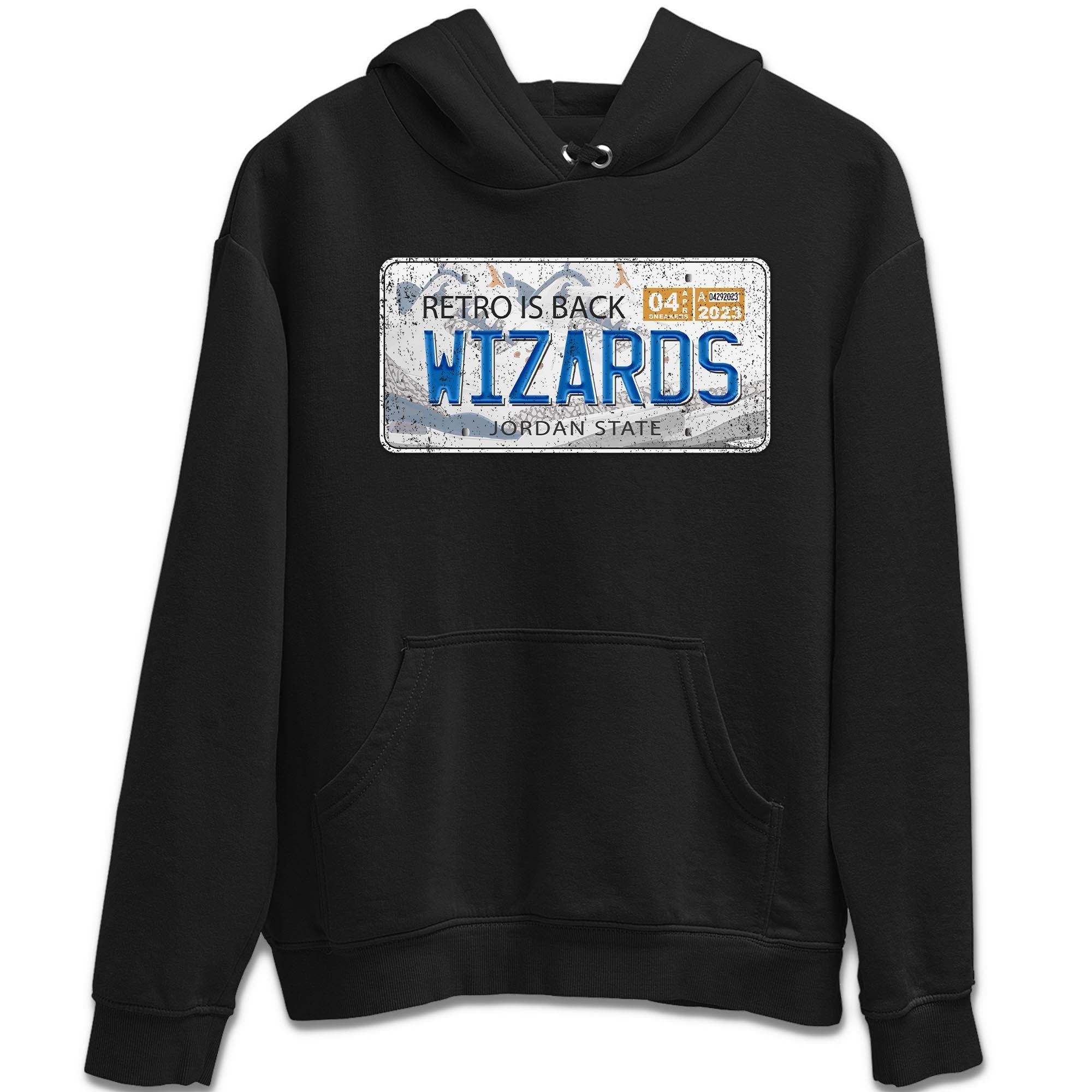 Air Jordan 3 Wizards Sneaker Match Tees Jordan Plate Streetwear Sneaker Shirt Air Jordan 3 Wizards Sneaker Release Tees Unisex Shirts Black 2