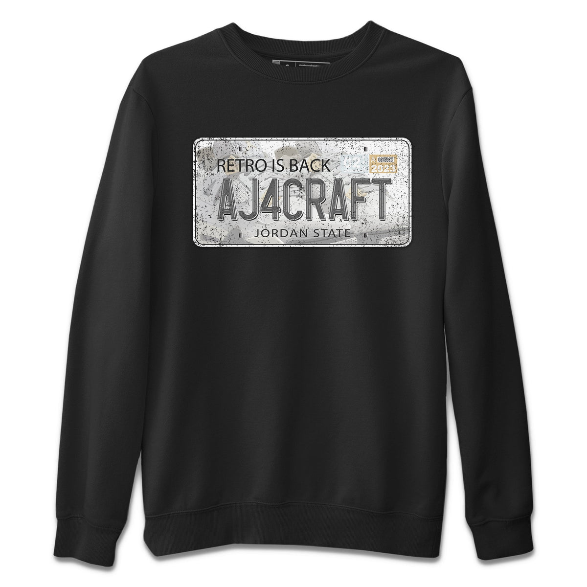 Jordan 4 Craft Sneaker Matching T-Shirt Jordan Plate Sneaker Tees Jordan 4 Craft Sneaker Release Tees Crew Neck Tees