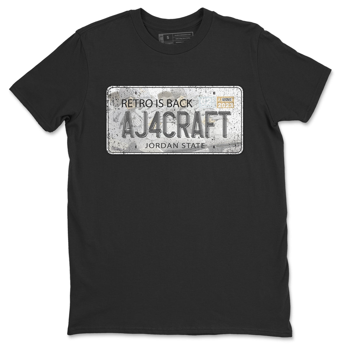 Jordan 4 Craft Sneaker Matching T-Shirt Jordan Plate Sneaker Tees Jordan 4 Craft Sneaker Release Tees Crew Neck Tees